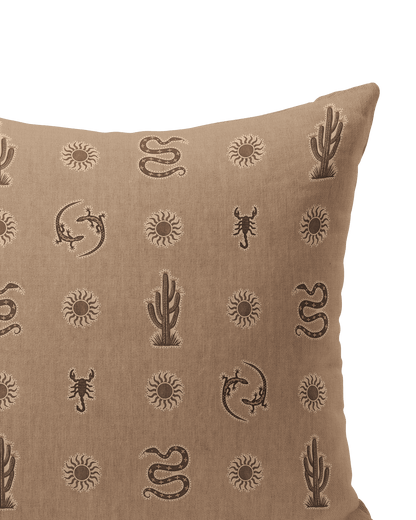 DESERT CRITTERS THROW PILLOW