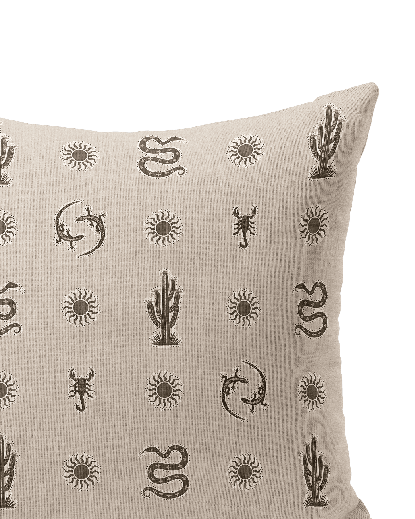 DESERT CRITTERS THROW PILLOW