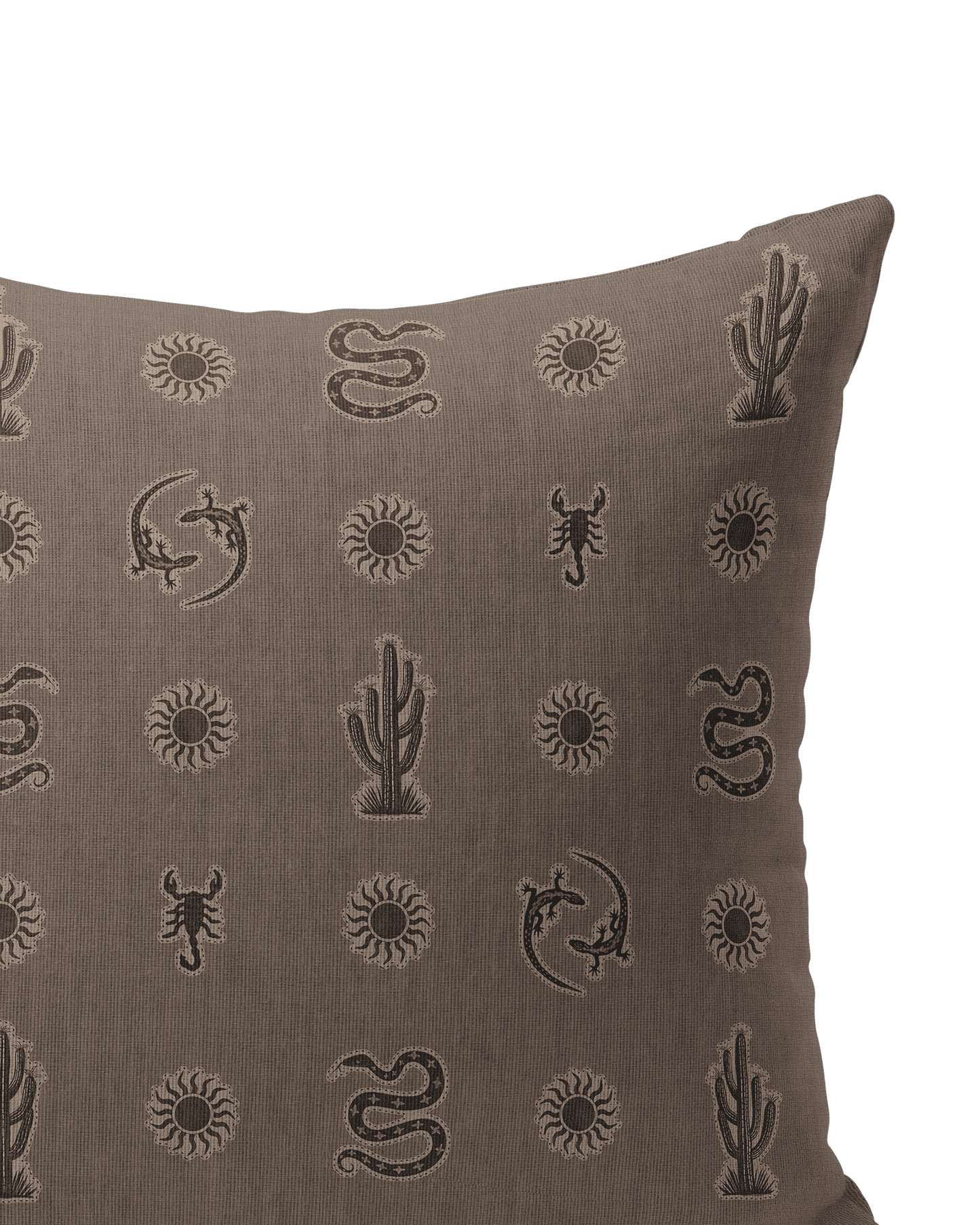 DESERT CRITTERS THROW PILLOW