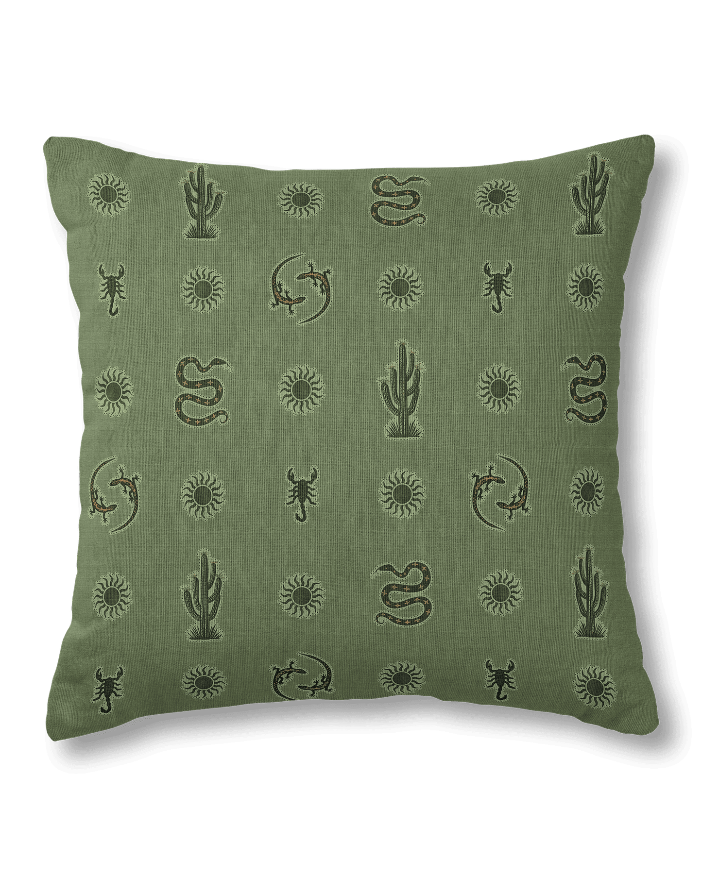 DESERT CRITTERS THROW PILLOW