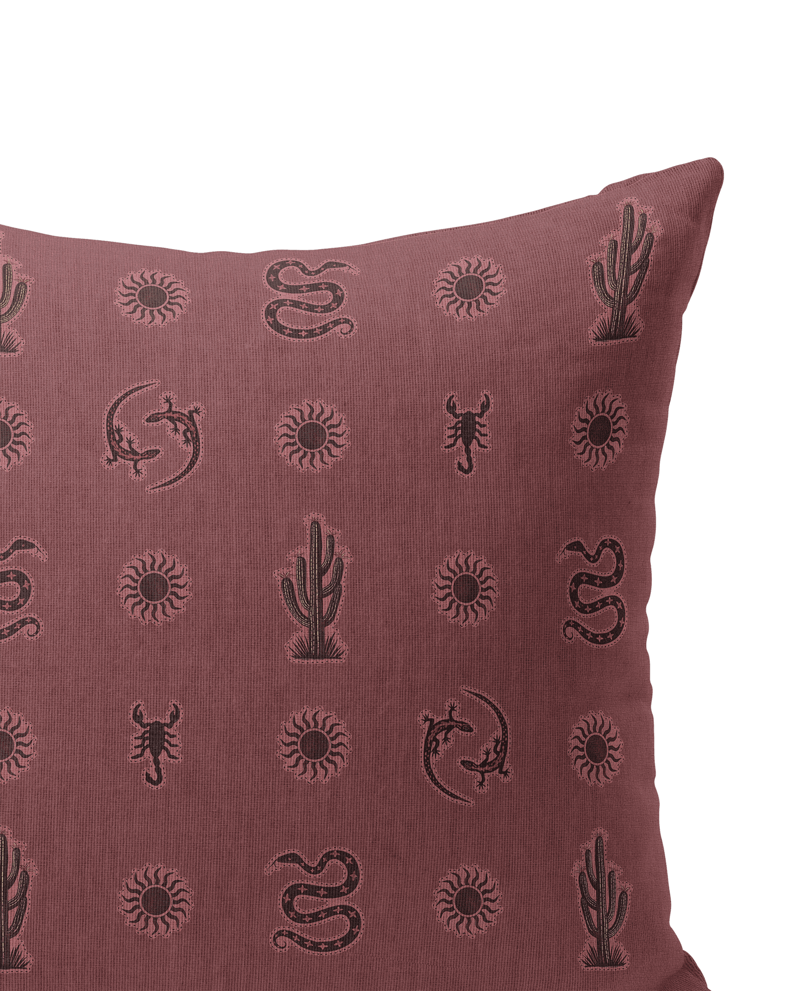 DESERT CRITTERS THROW PILLOW