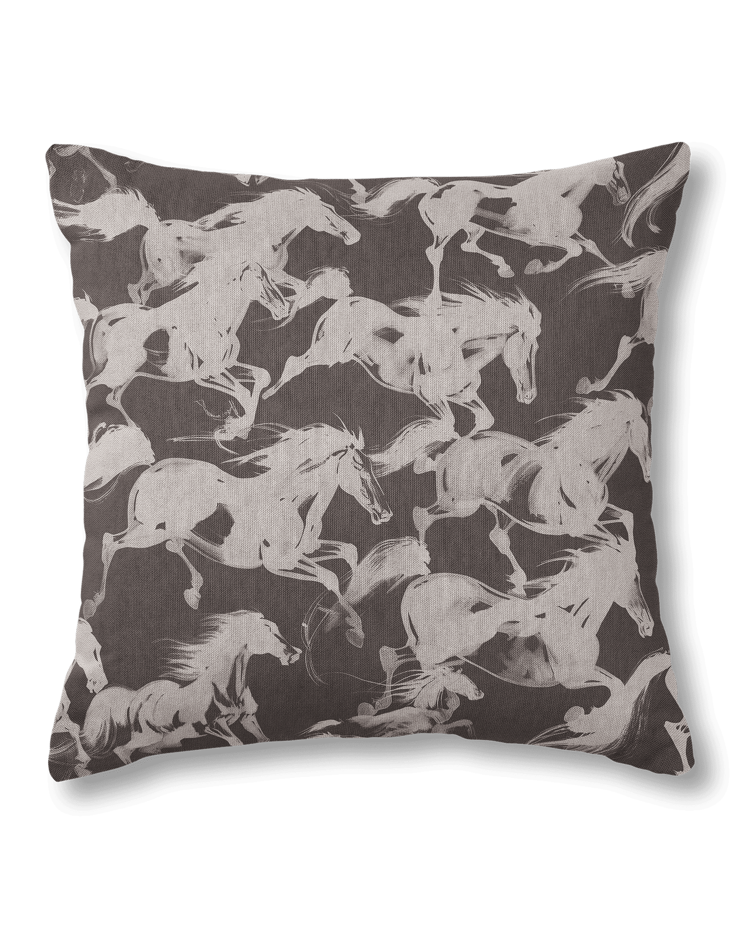 MUSTANG THROW PILLOW