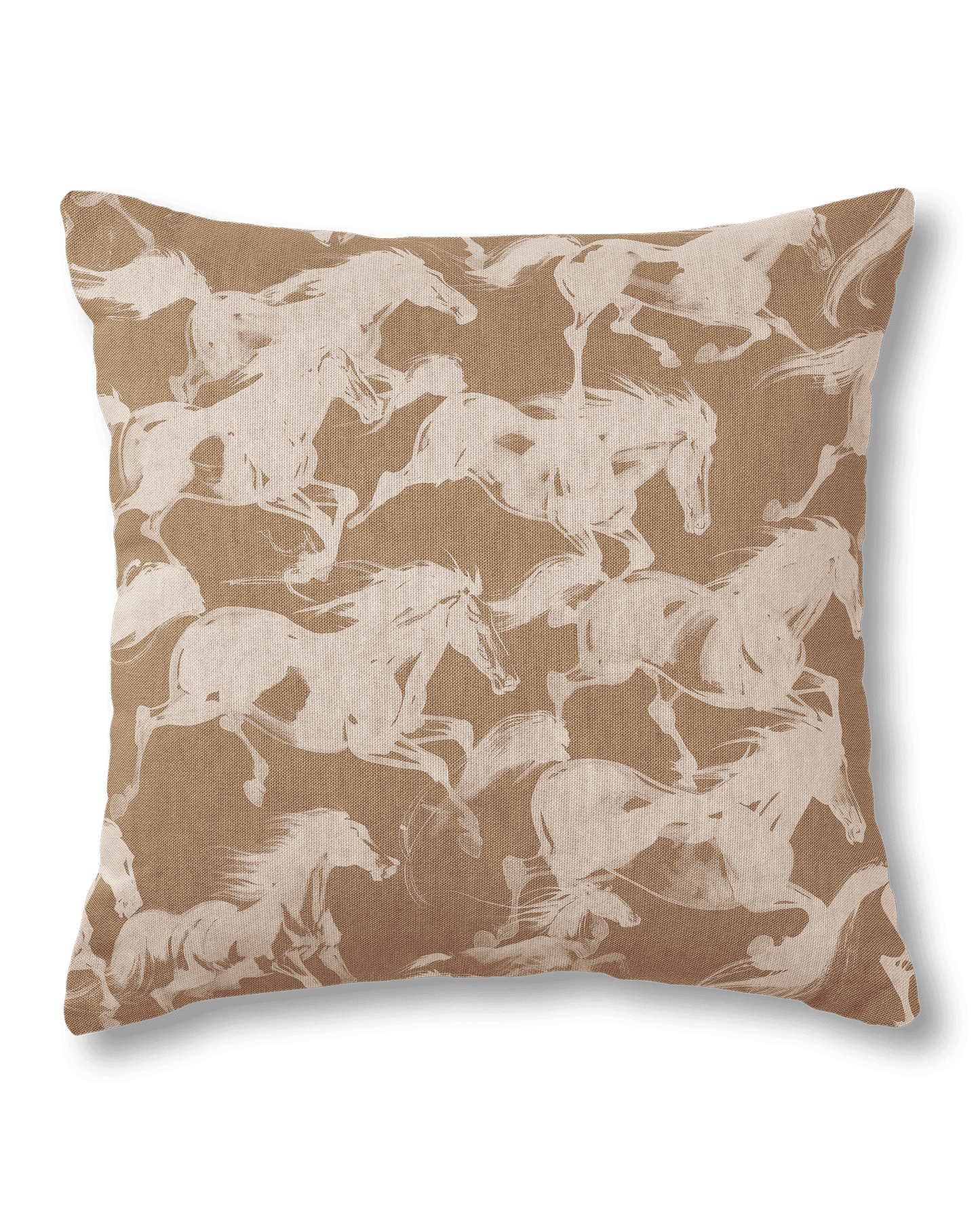 MUSTANG THROW PILLOW