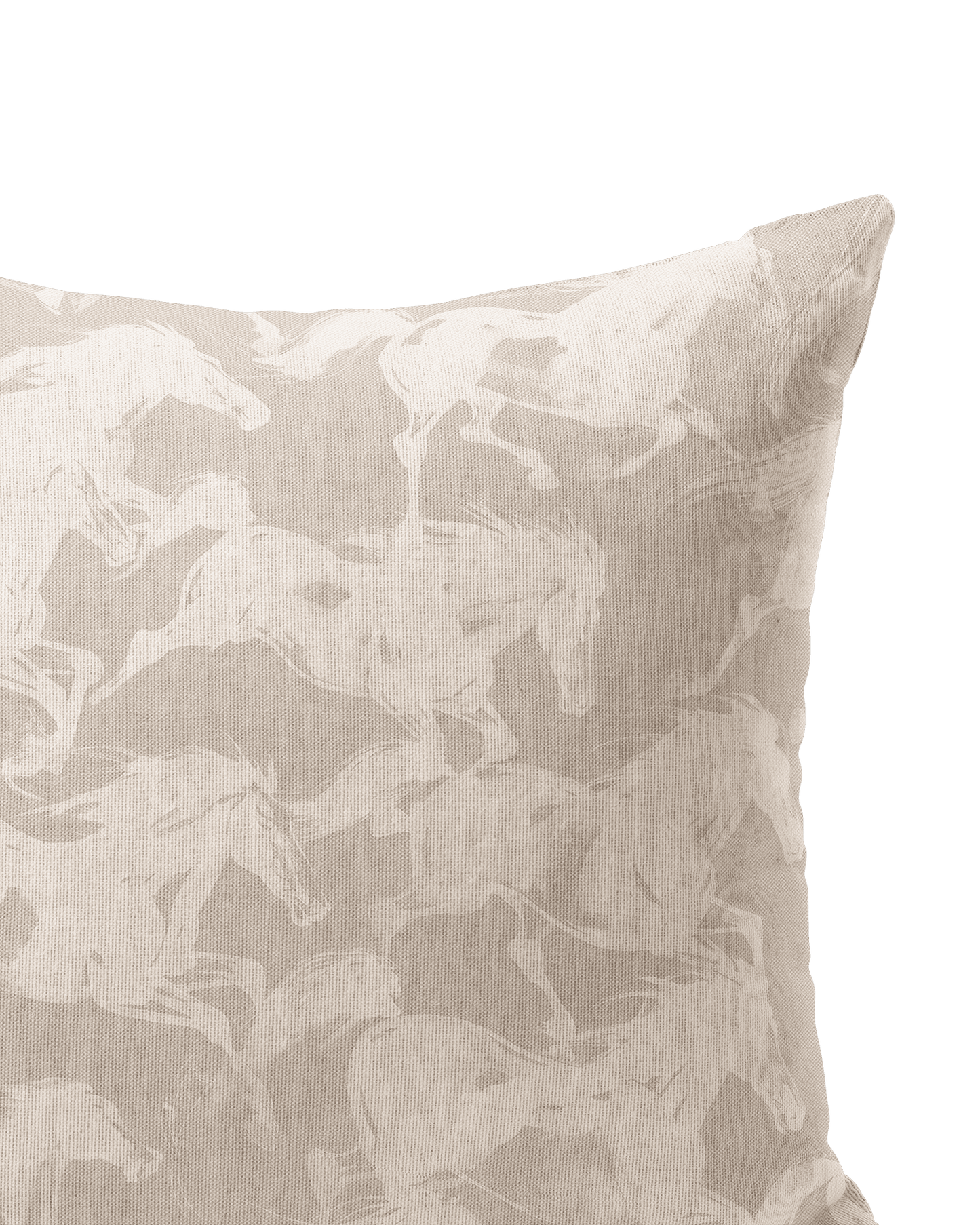 MUSTANG THROW PILLOW