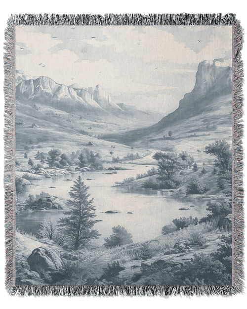 VALLEY TAPESTRY BLANKET