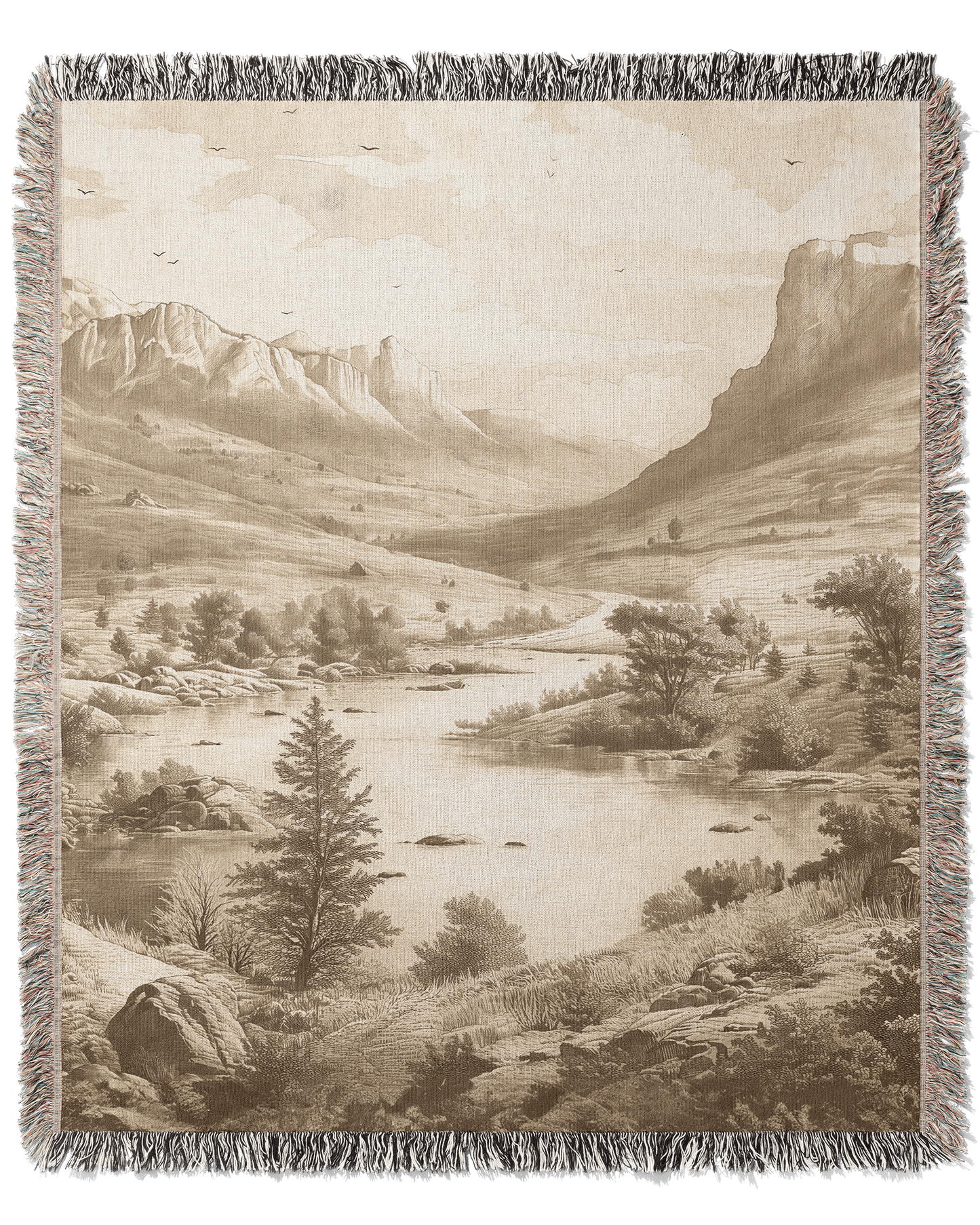 VALLEY TAPESTRY BLANKET