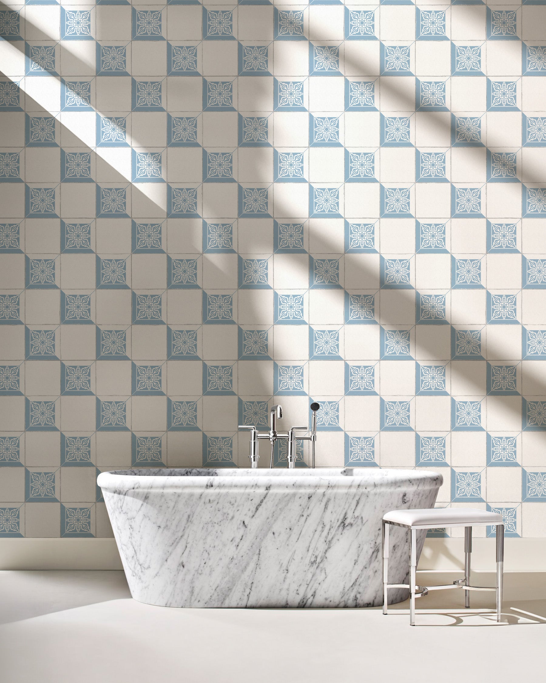 AZULEJO TILE WALLPAPER