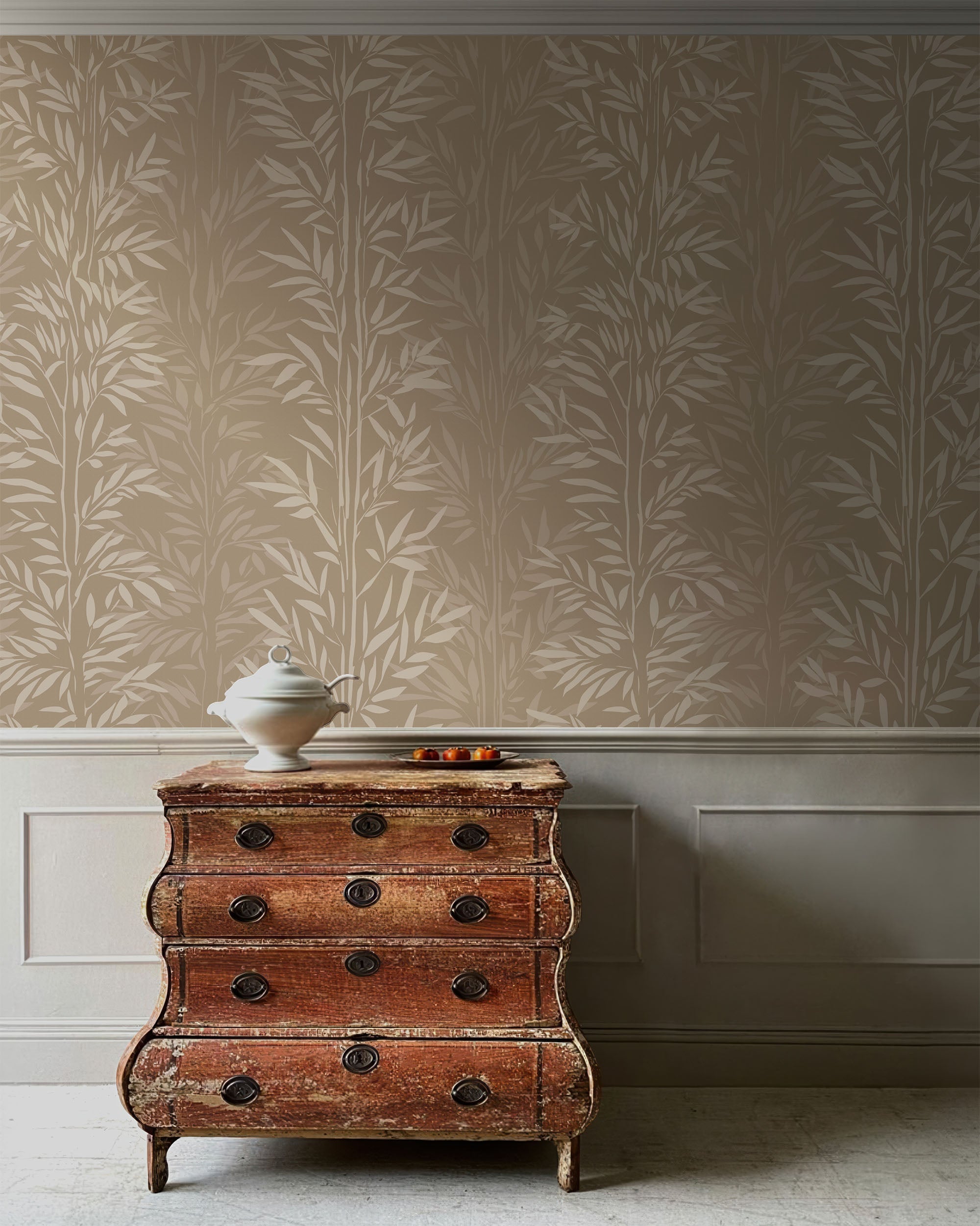 MURAL DE BOSQUE DE BAMBÚ