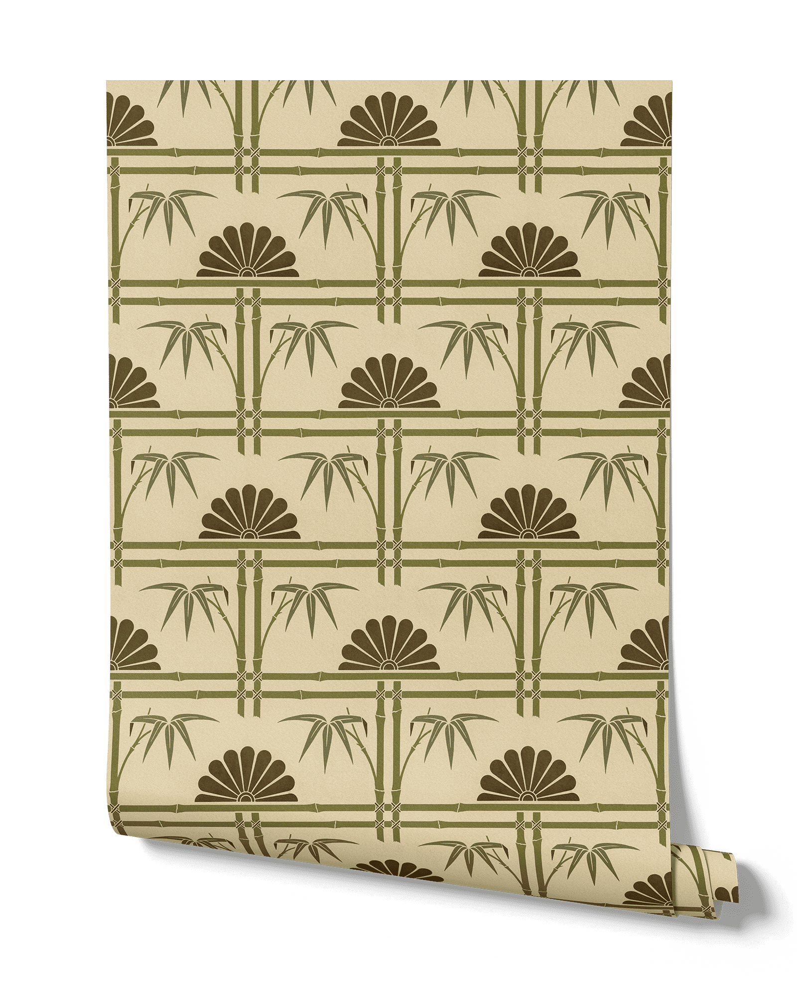 BAMBOO TRELLIS WALLPAPER