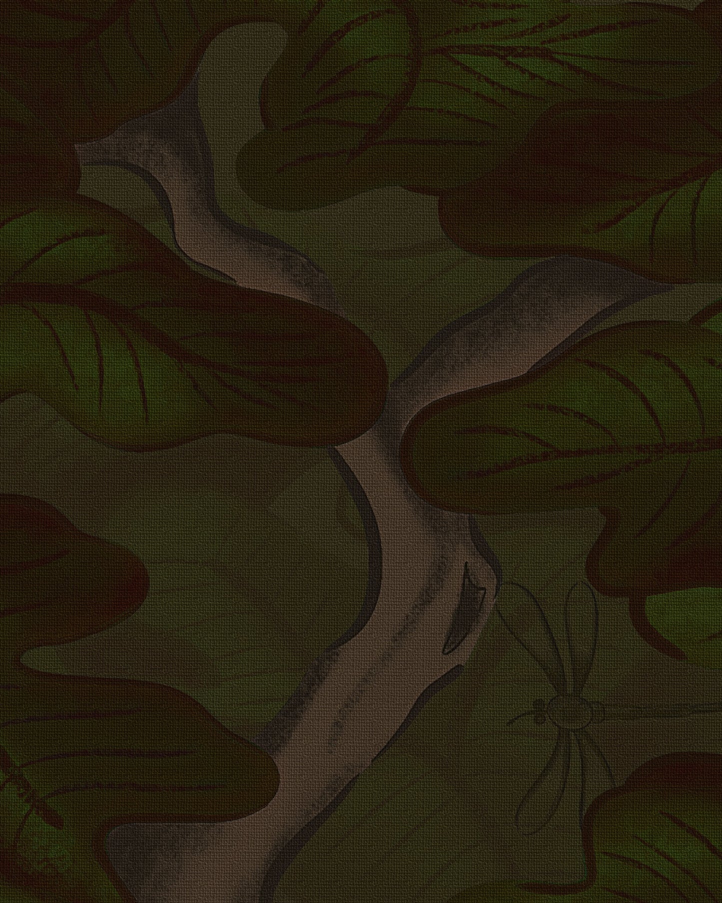 盆景森林壁画