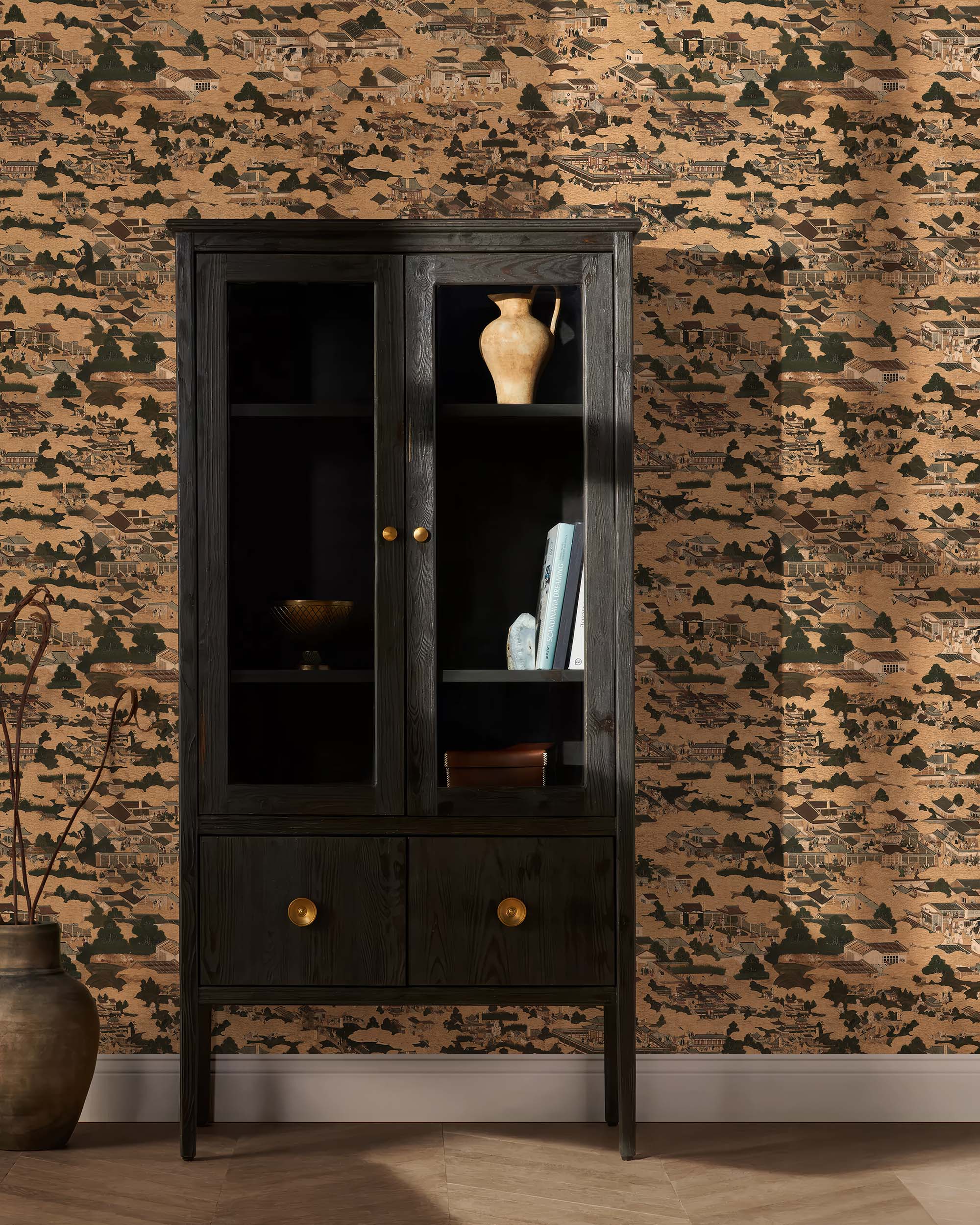 EDO VILLAGE WALLPAPER