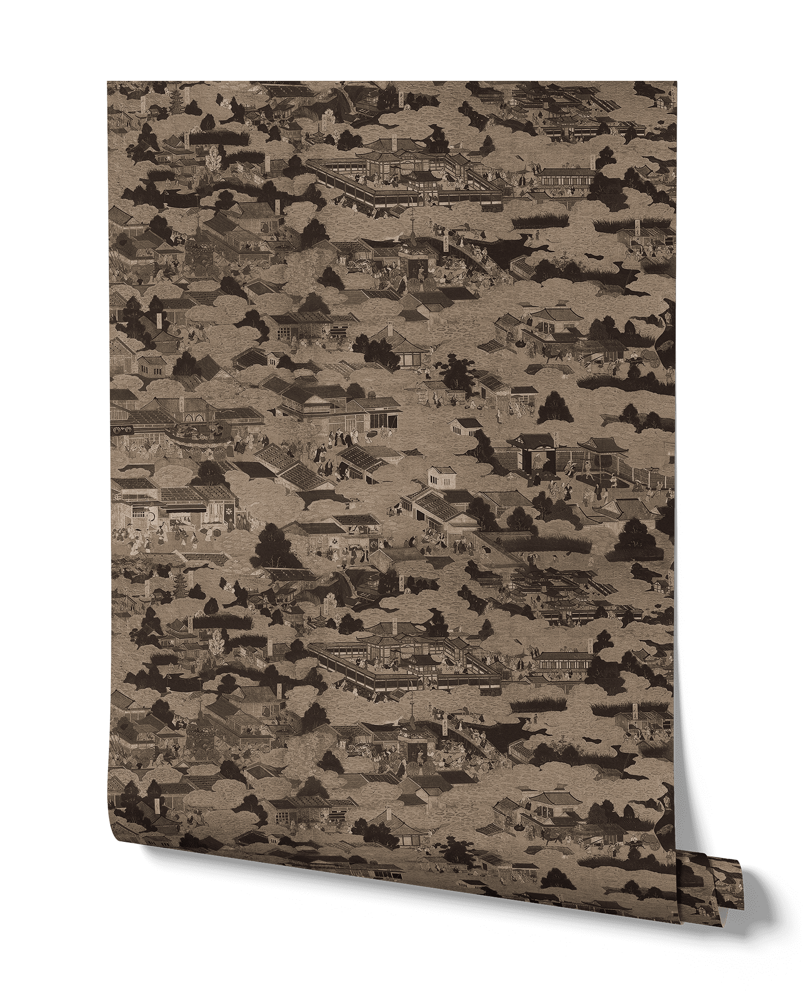 EDO VILLAGE WALLPAPER