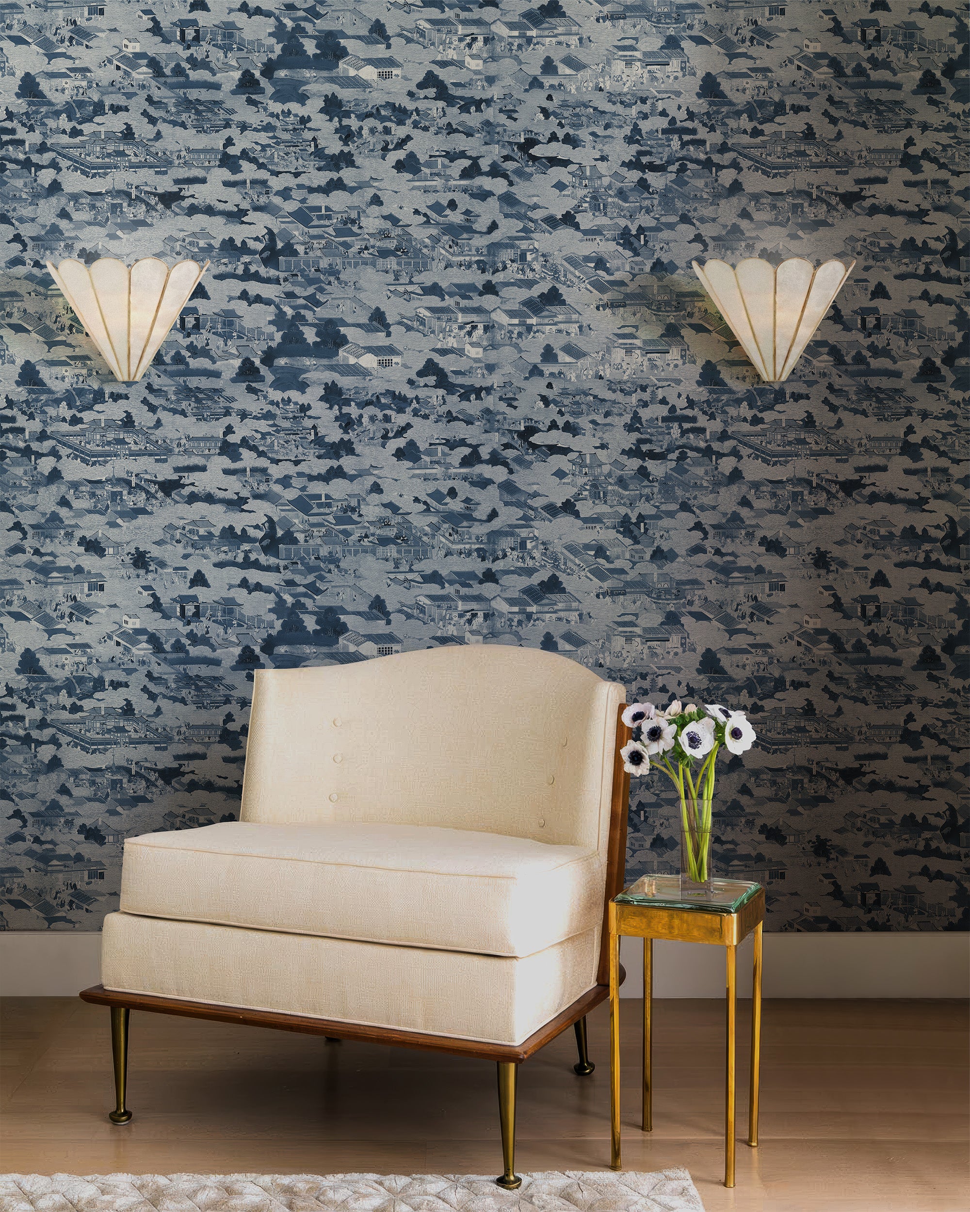 EDO VILLAGE WALLPAPER