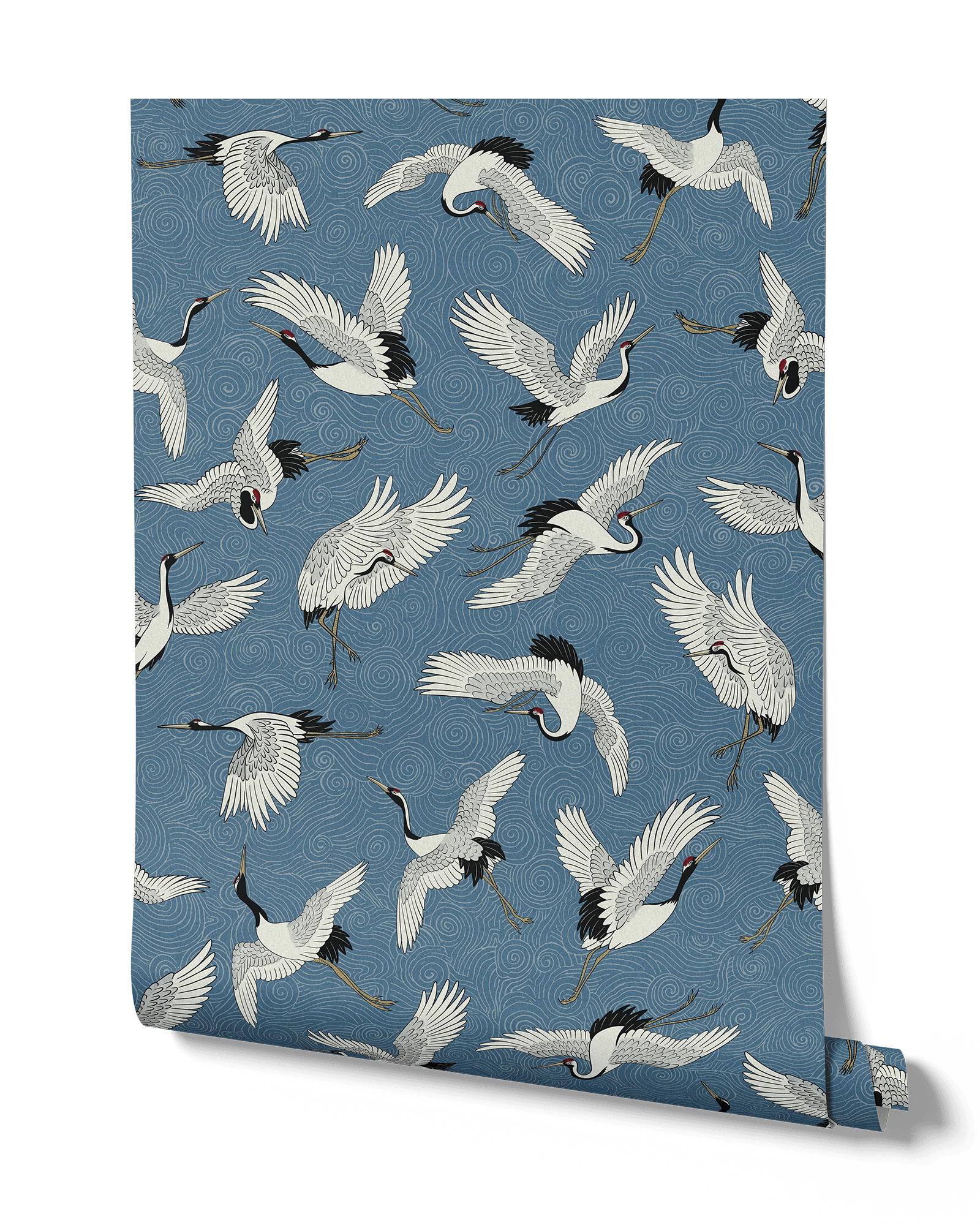 FLYING CRANES WALLPAPER