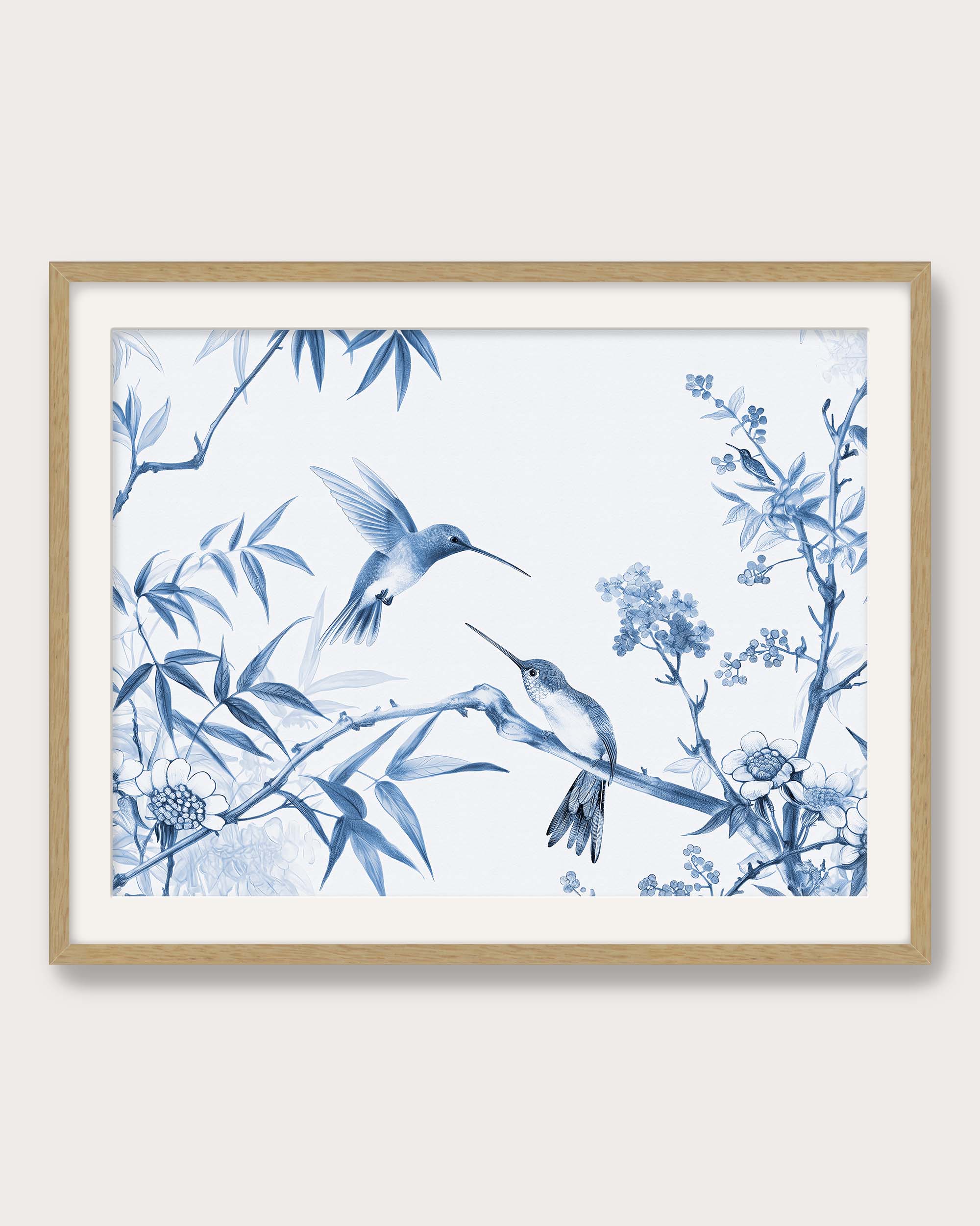 HUMMINGBIRDS TOILE