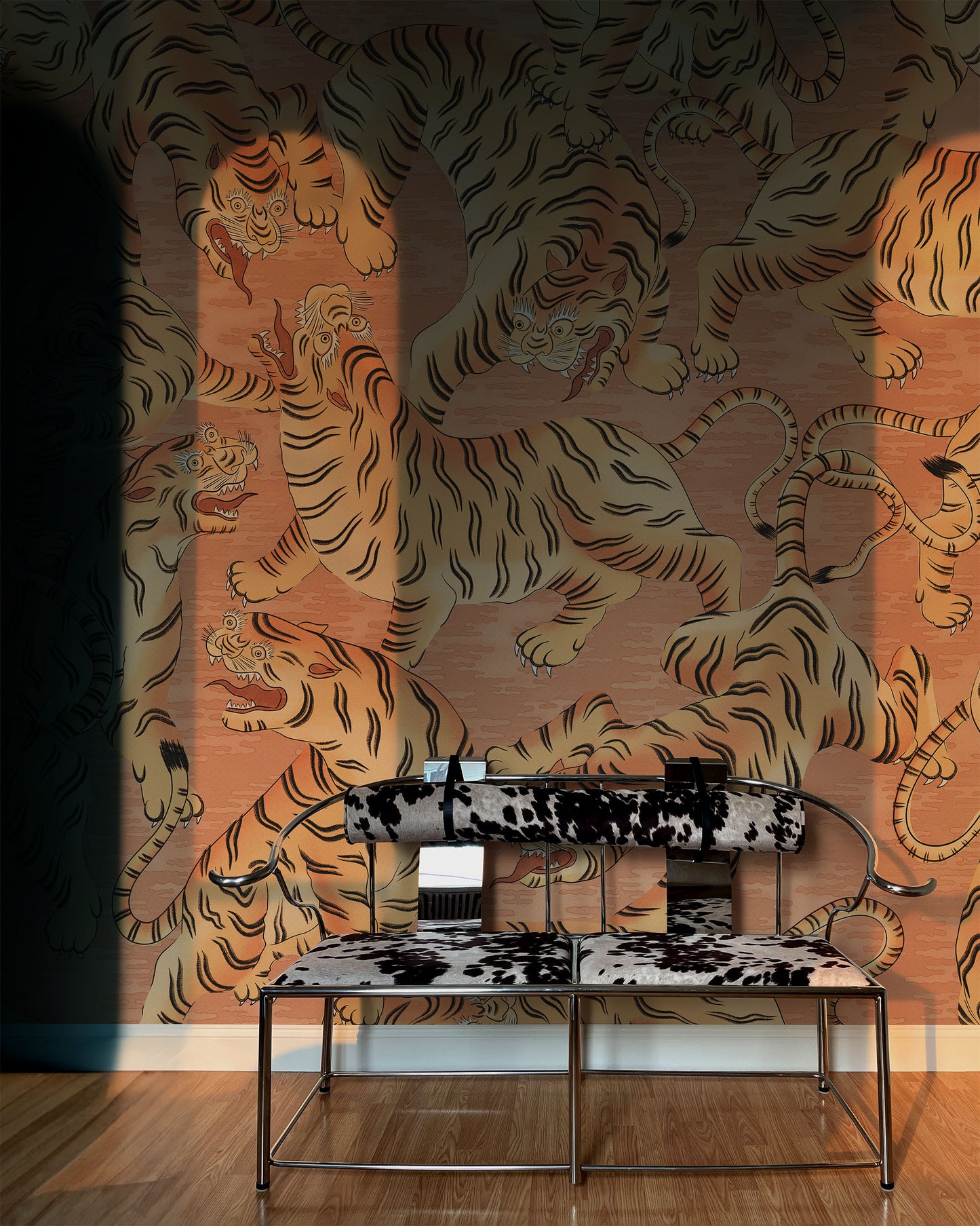 TIGER'S DEN WALL MURAL