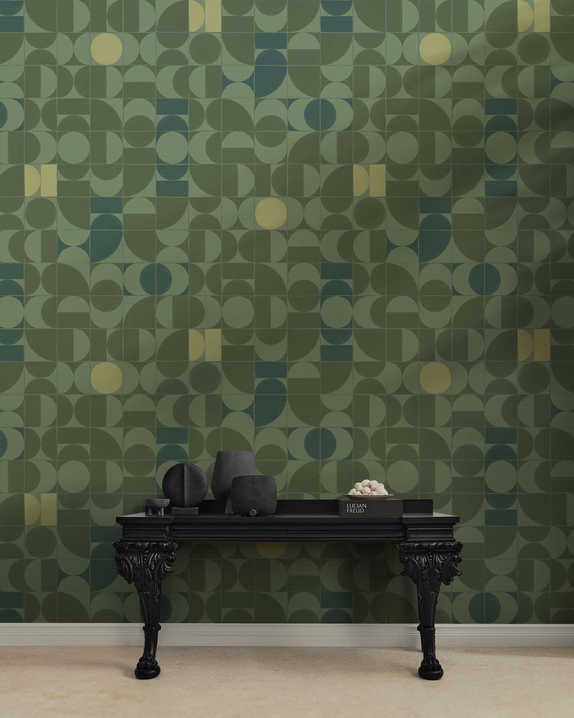 BAUHAUS TILE WALLPAPER