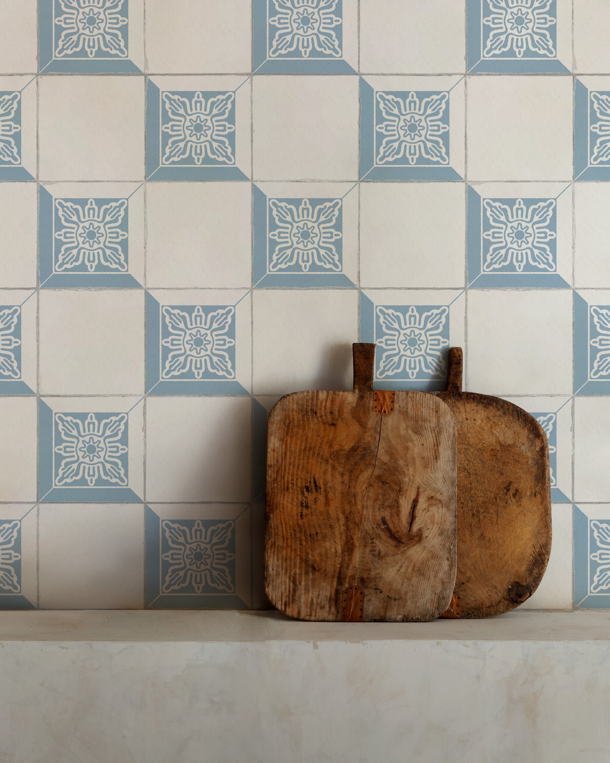 AZULEJO TILE WALLPAPER