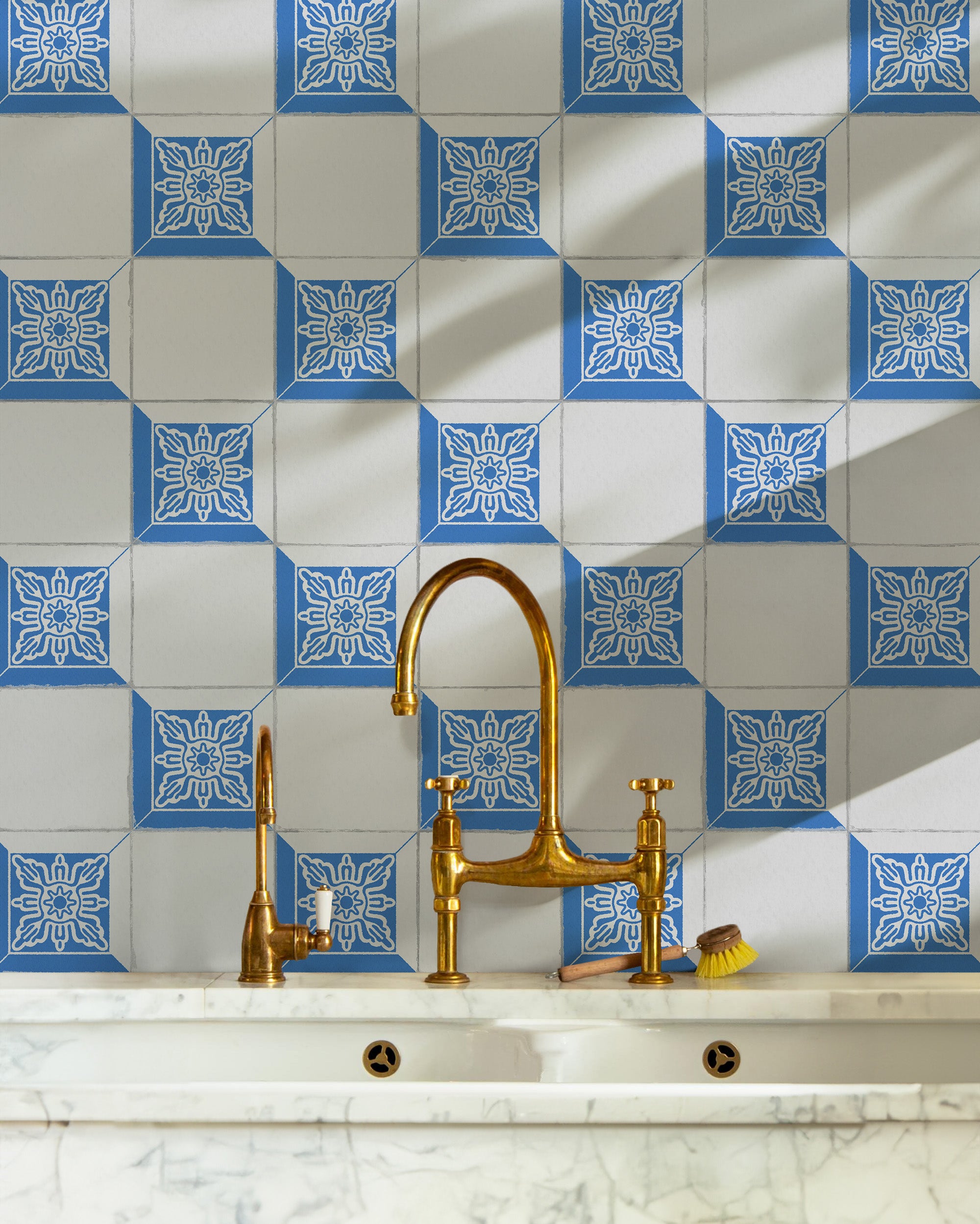 AZULEJO TILE WALLPAPER