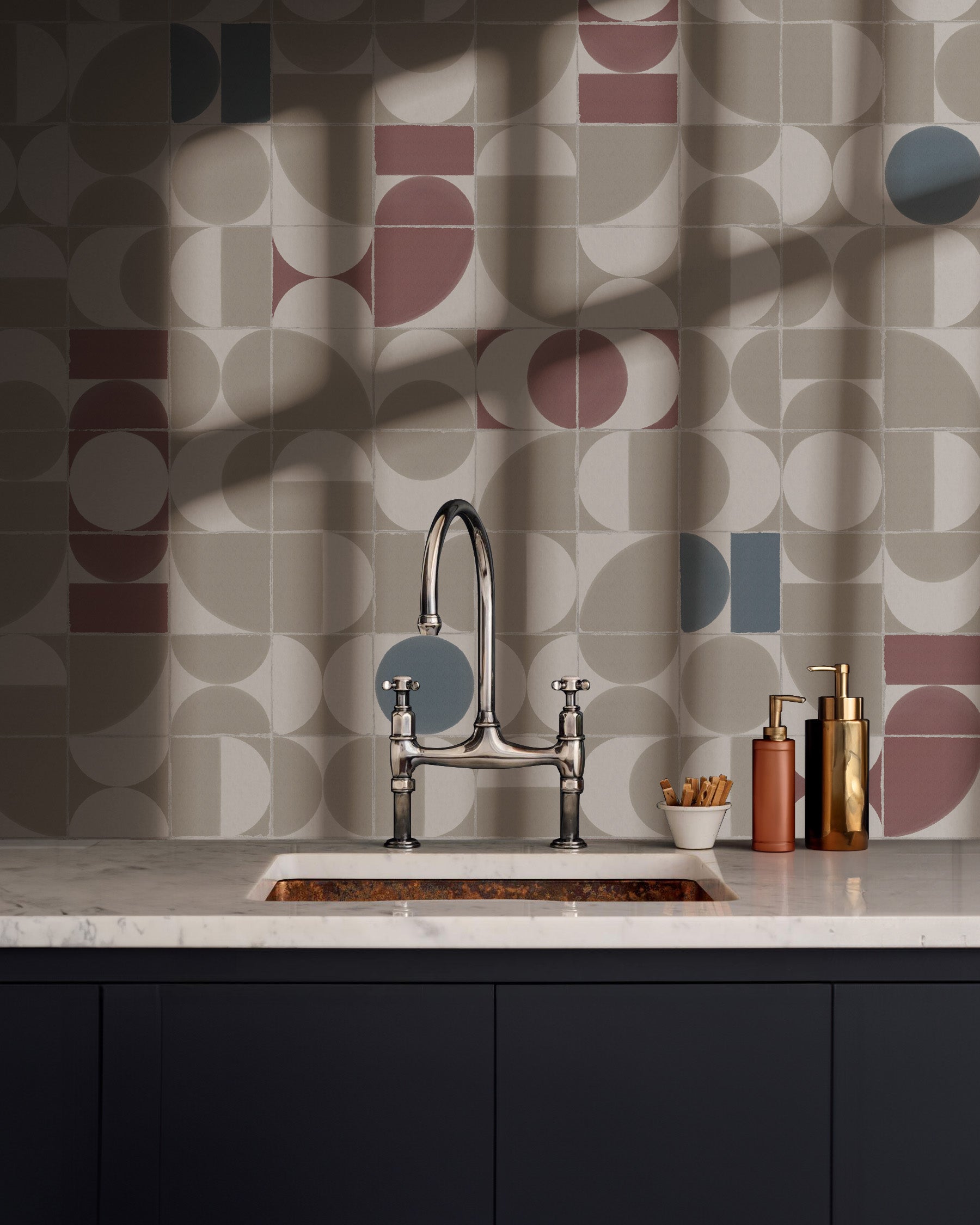 BAUHAUS TILE WALLPAPER