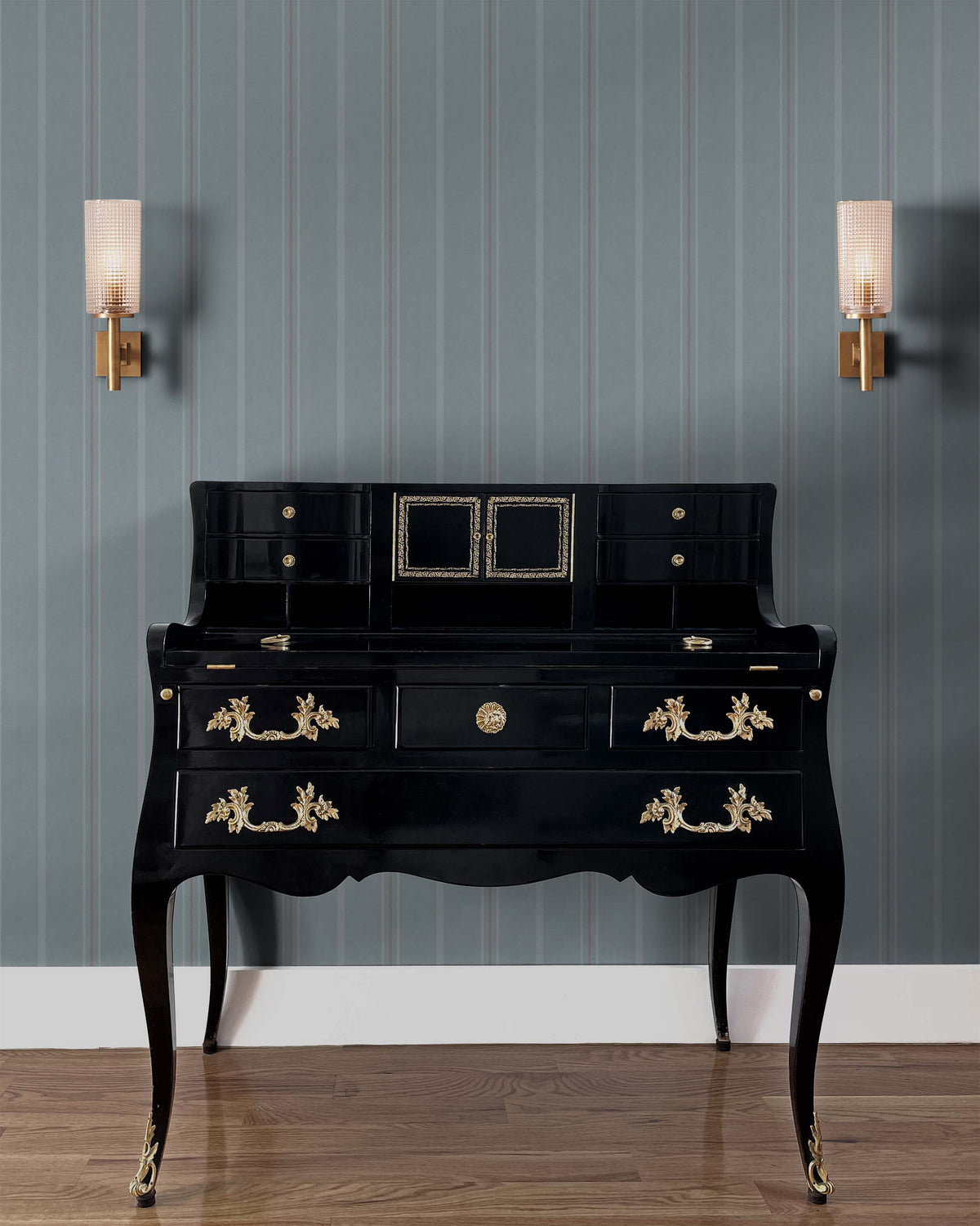 ATELIER PINSTRIPE WALLPAPER