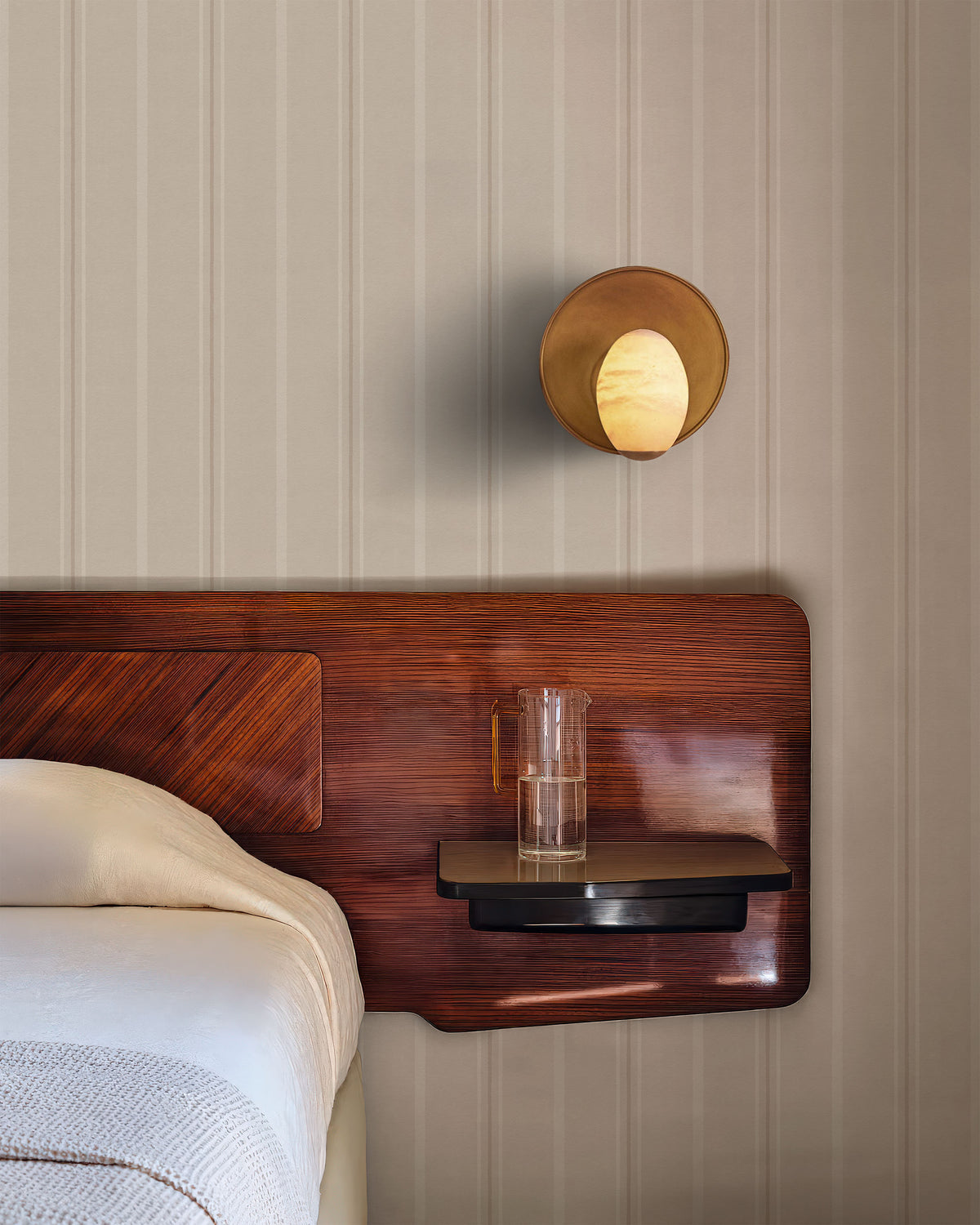 ATELIER PINSTRIPE WALLPAPER
