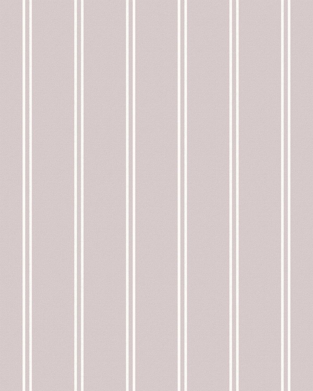 Greenly Living - Pinstripe Wallpaper in Oyster Shell Grey | Traditional ...