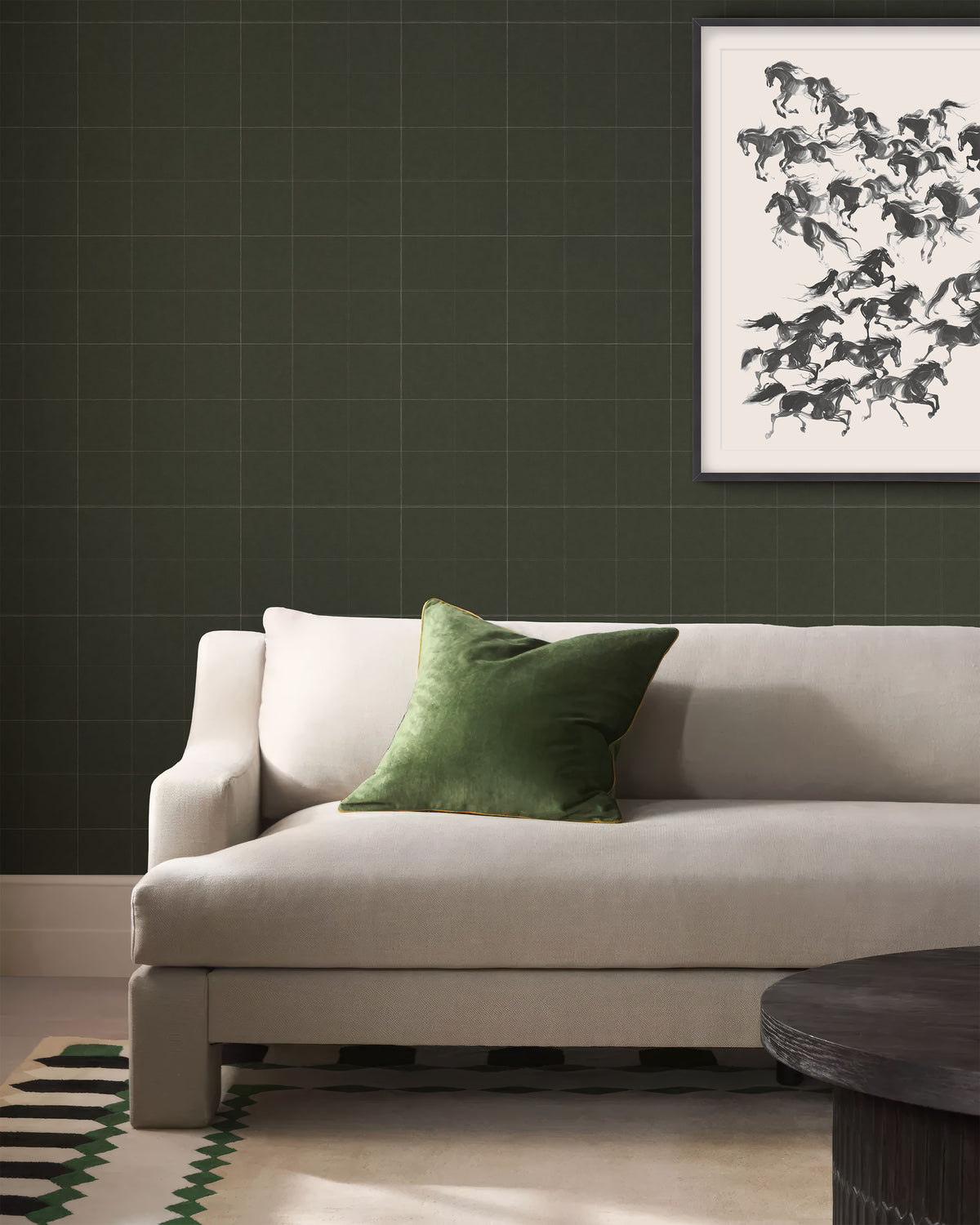 WASHI GRID WALLPAPER