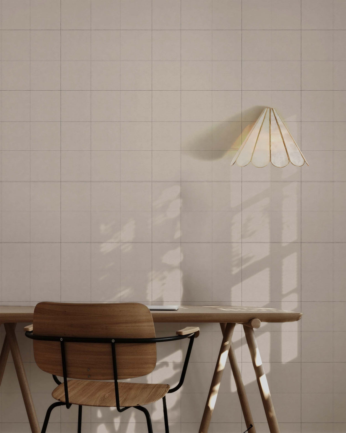WASHI GRID WALLPAPER
