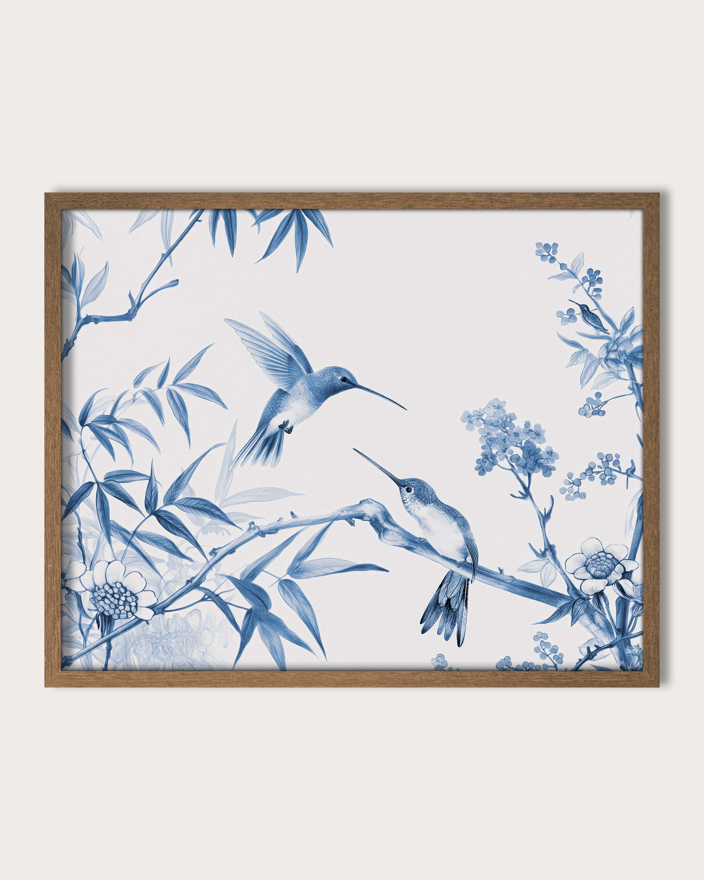 HUMMINGBIRDS TOILE