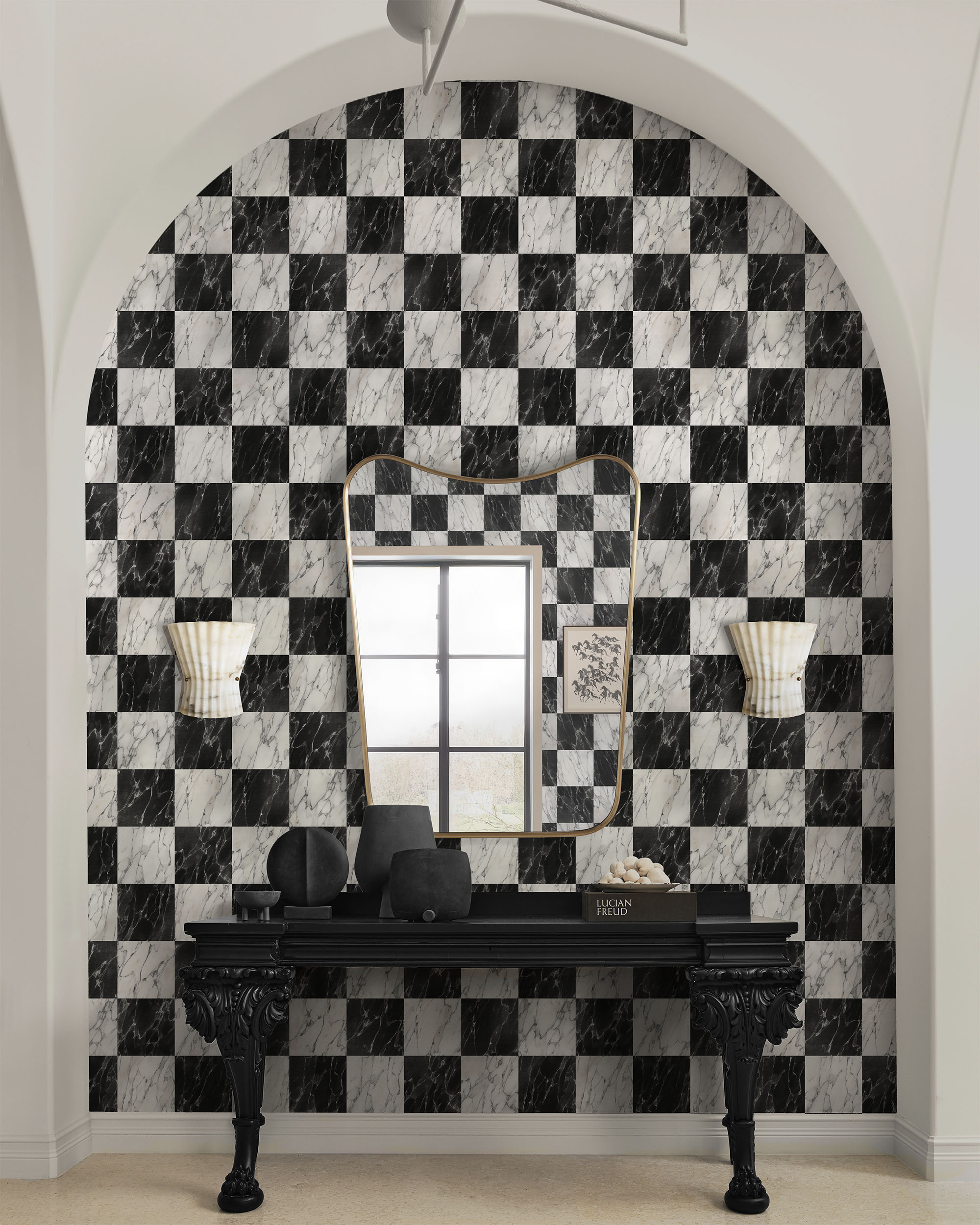 阿拉贝斯卡托科尔基亚大理石壁纸