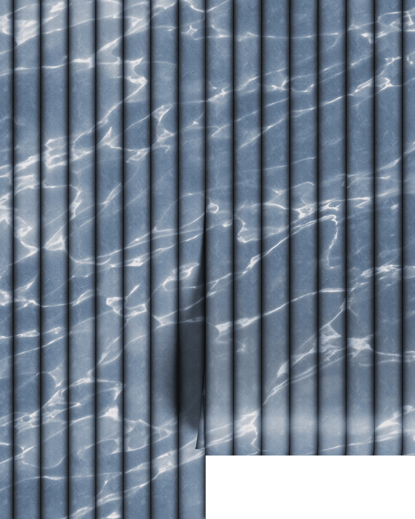 FLUTED MARBLE WALLPAPER