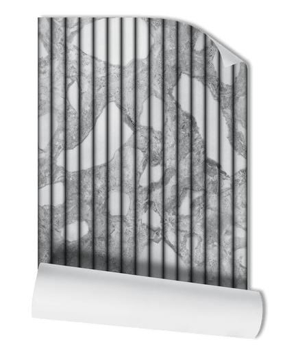 FLUTED MARBLE WALLPAPER