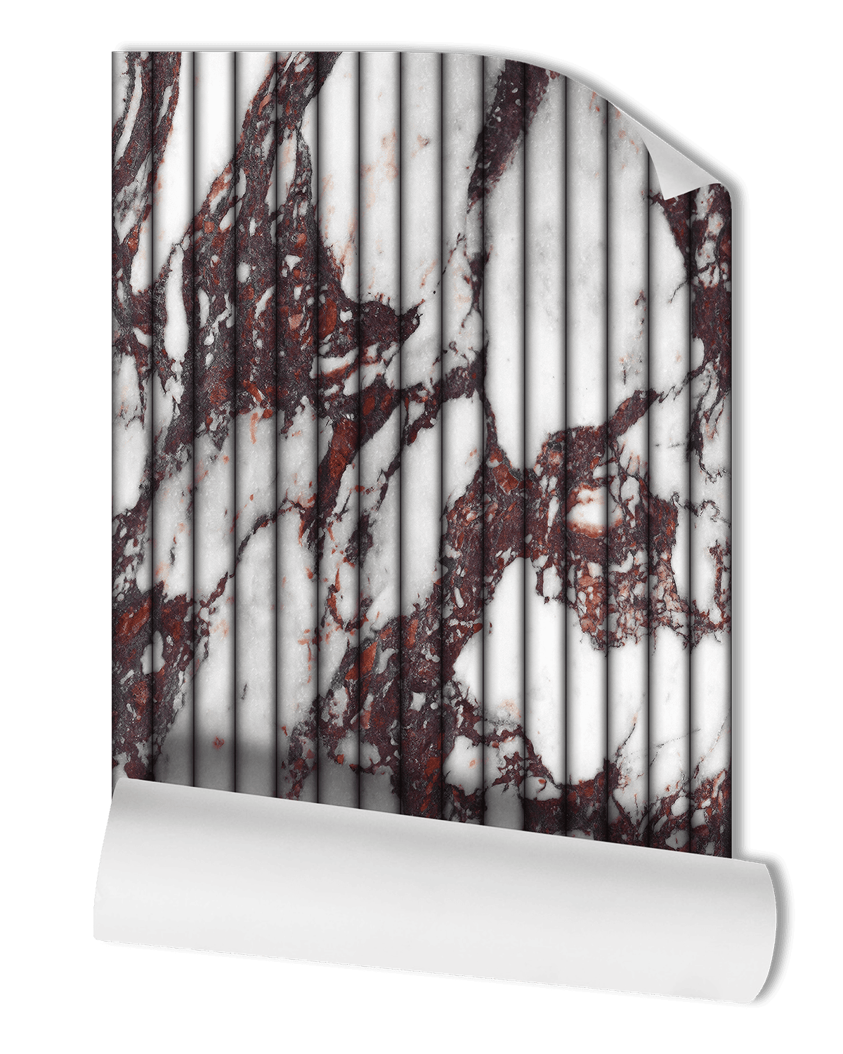 FLUTED MARBLE WALLPAPER