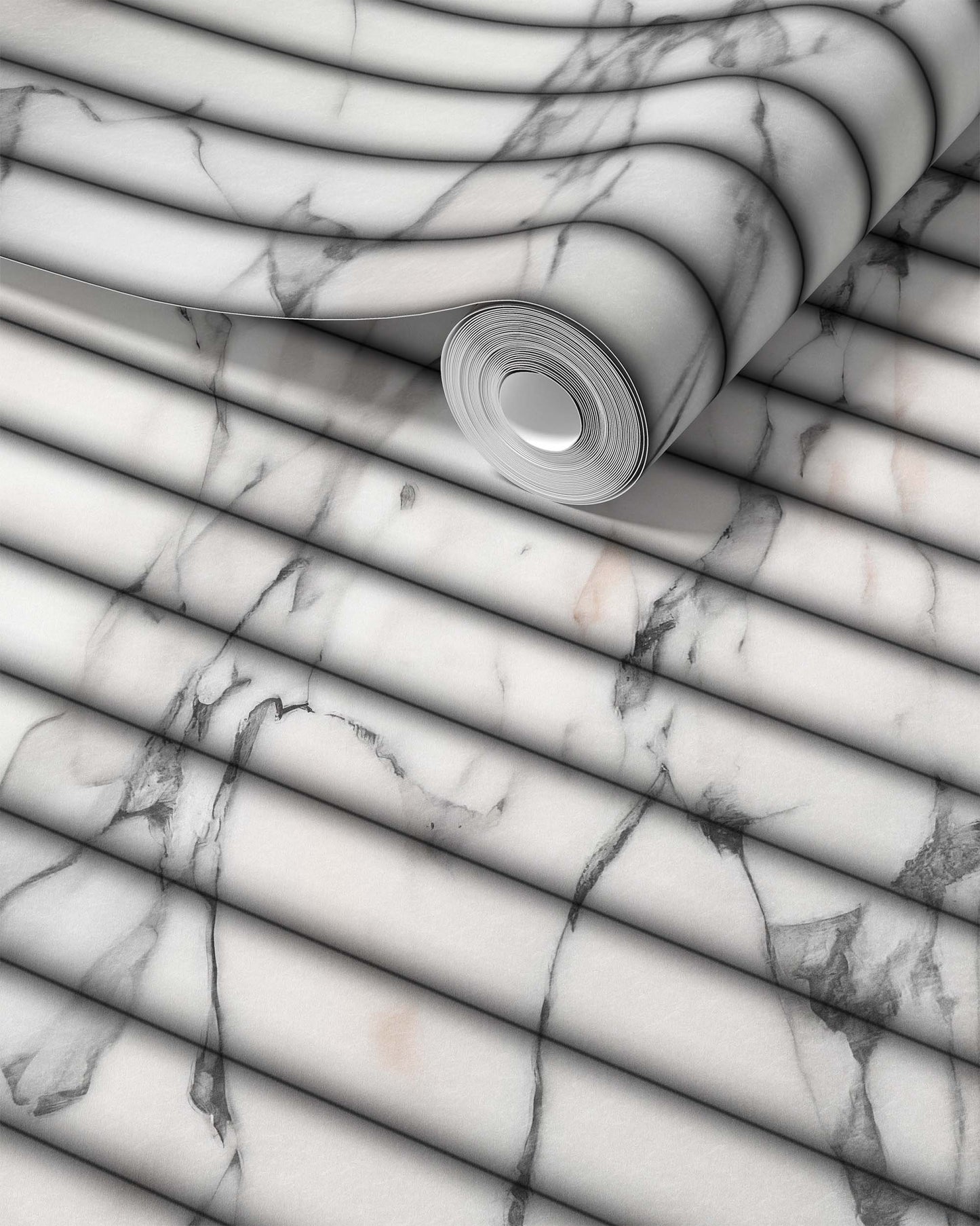 FLUTED MARBLE WALLPAPER