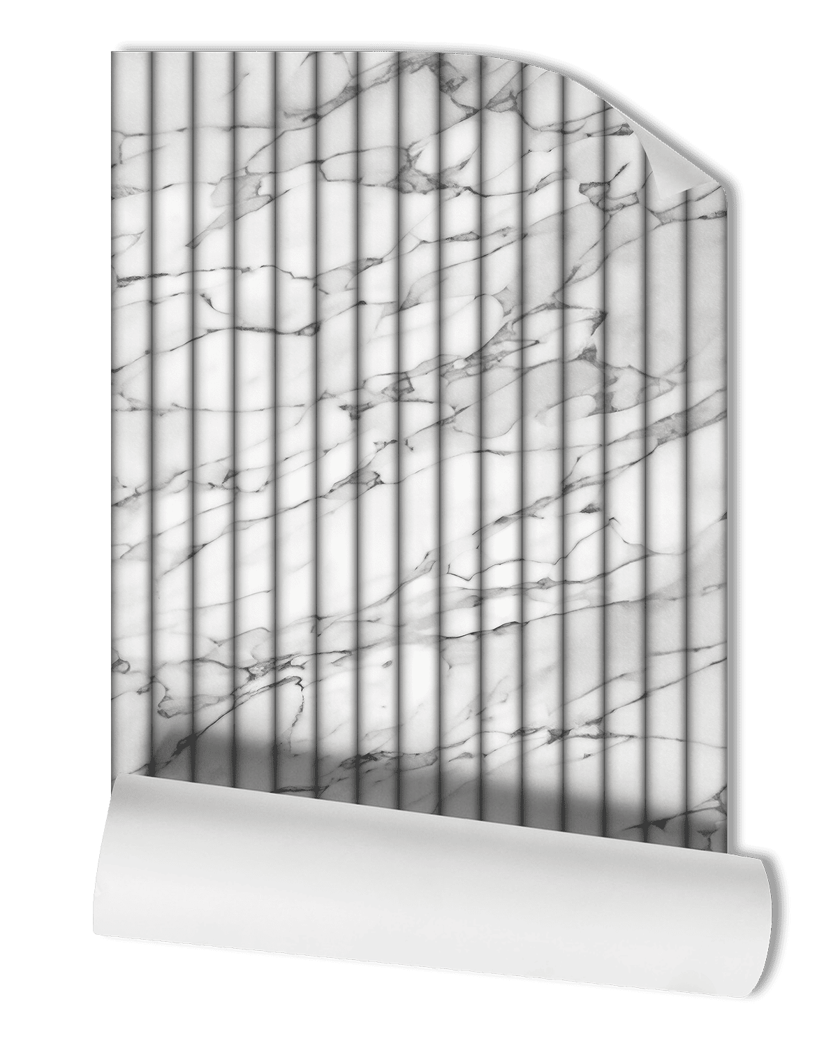 FLUTED MARBLE WALLPAPER