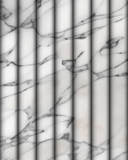 FLUTED MARBLE WALLPAPER