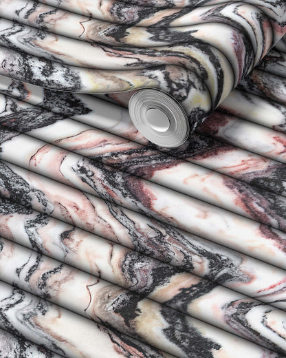 FLUTED MARBLE WALLPAPER