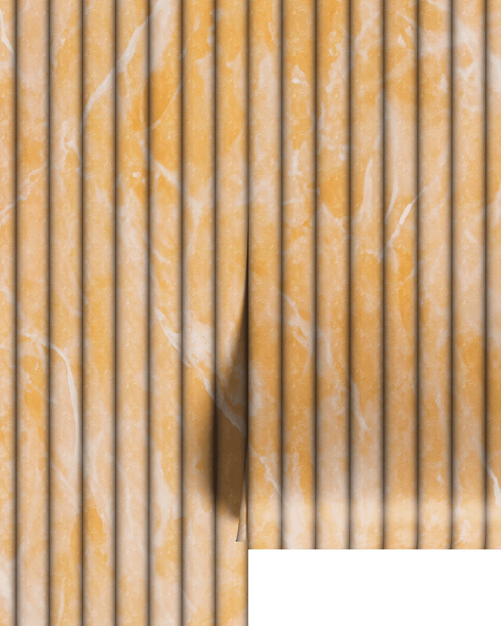 FLUTED MARBLE WALLPAPER