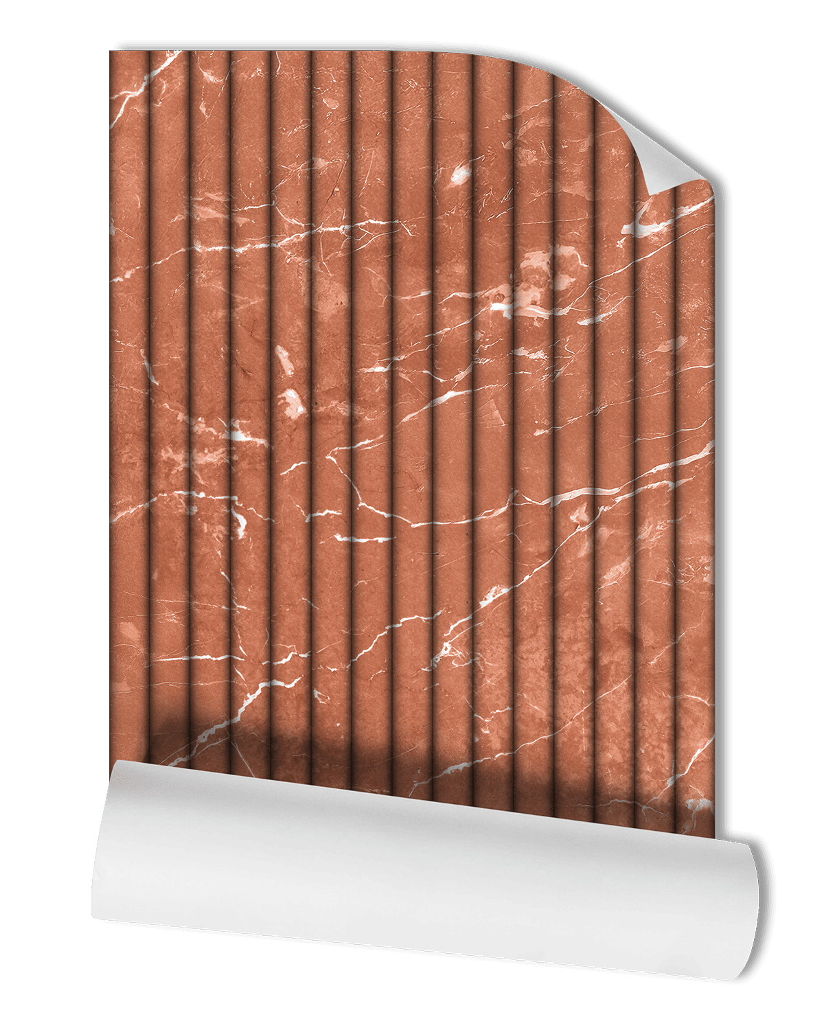 FLUTED MARBLE WALLPAPER