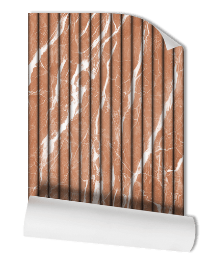 FLUTED MARBLE WALLPAPER