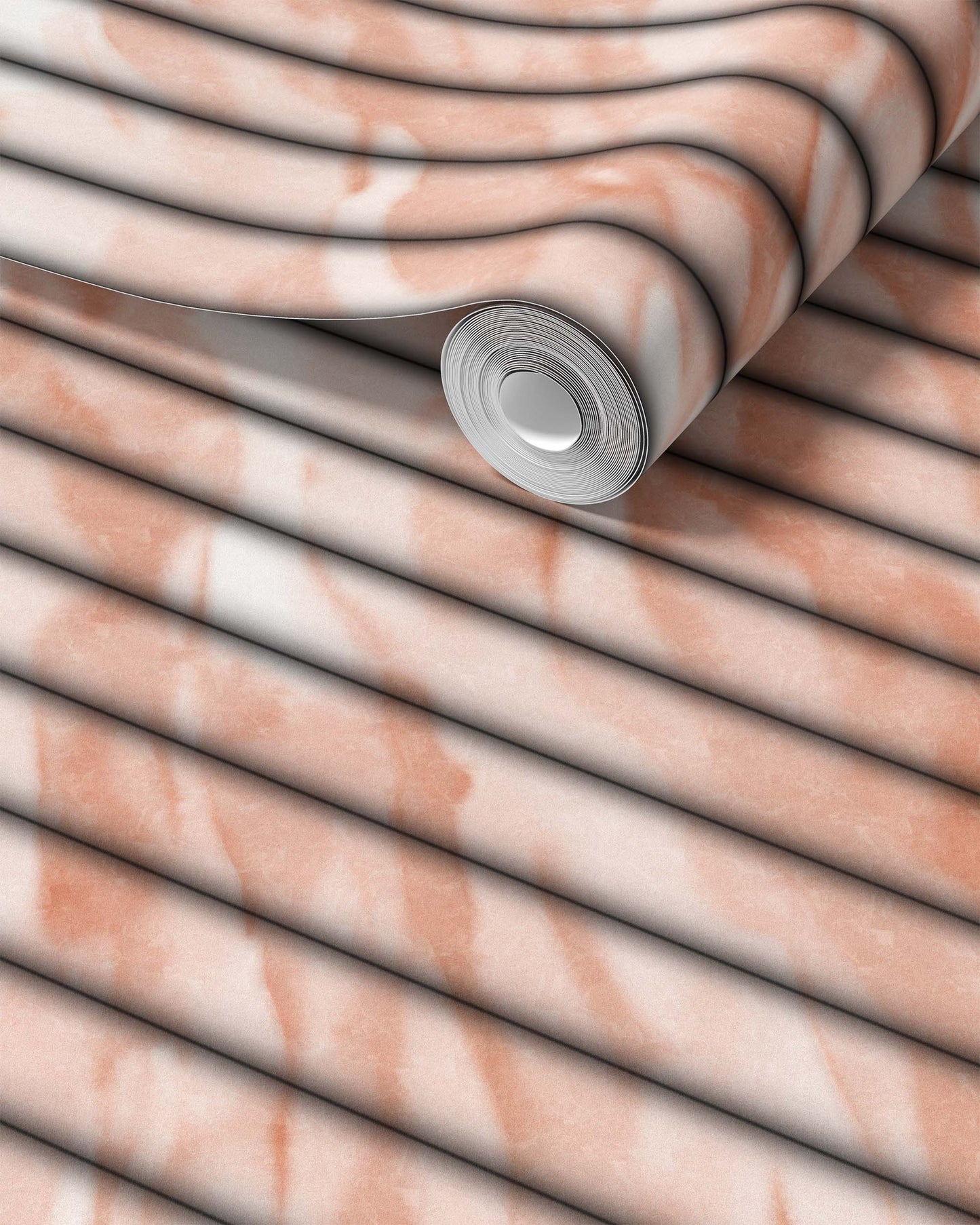 FLUTED MARBLE WALLPAPER