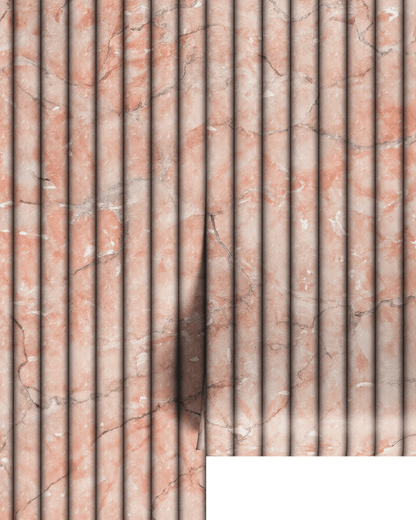 FLUTED MARBLE WALLPAPER