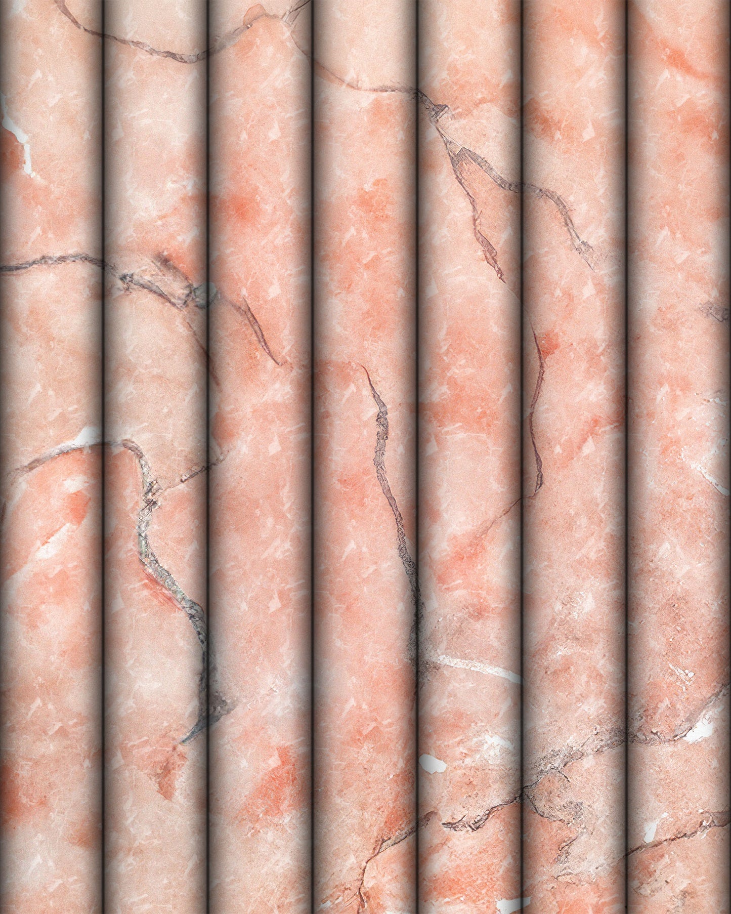 FLUTED MARBLE WALLPAPER