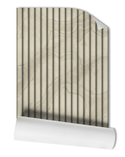 FLUTED MARBLE WALLPAPER