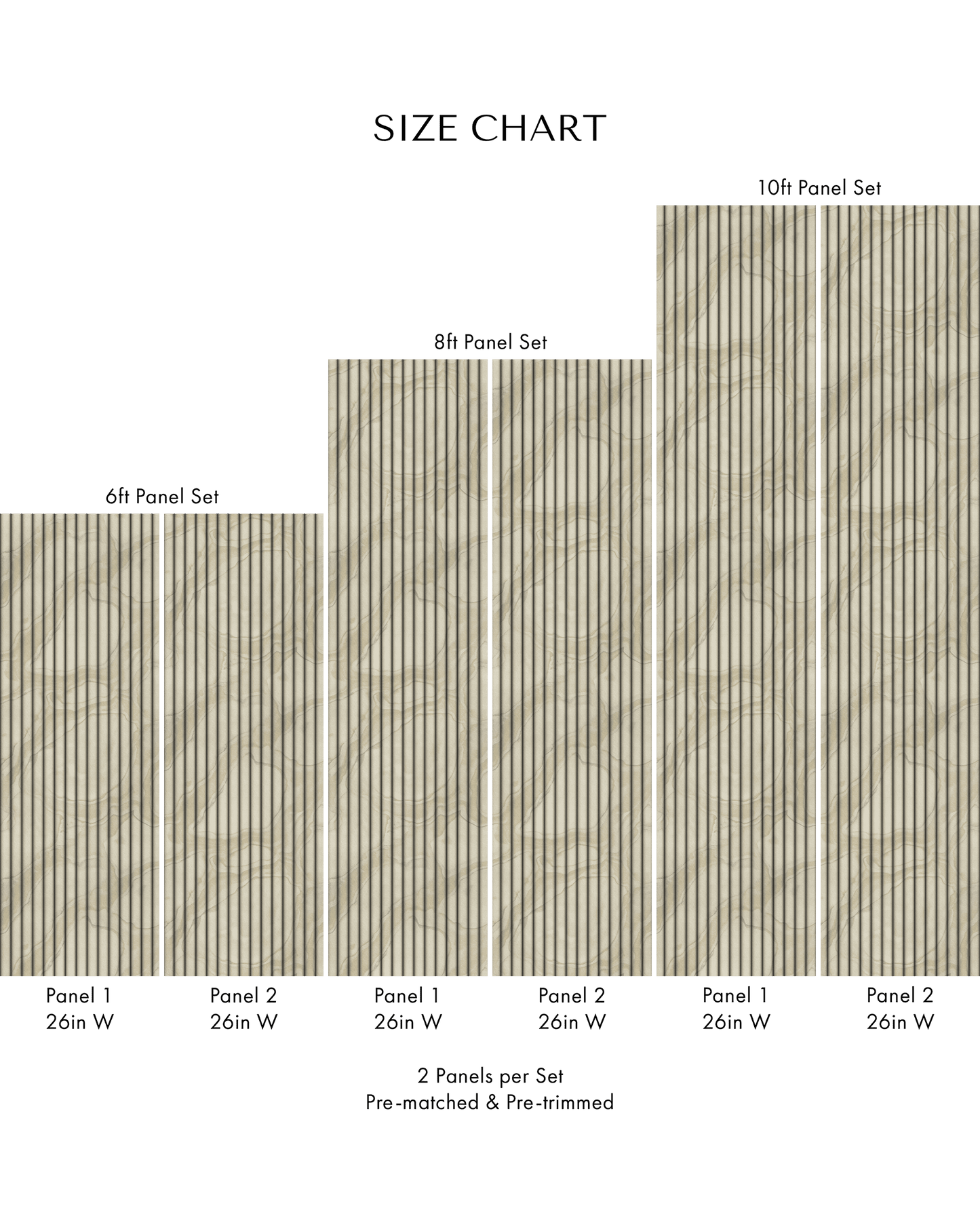 FLUTED MARBLE WALLPAPER