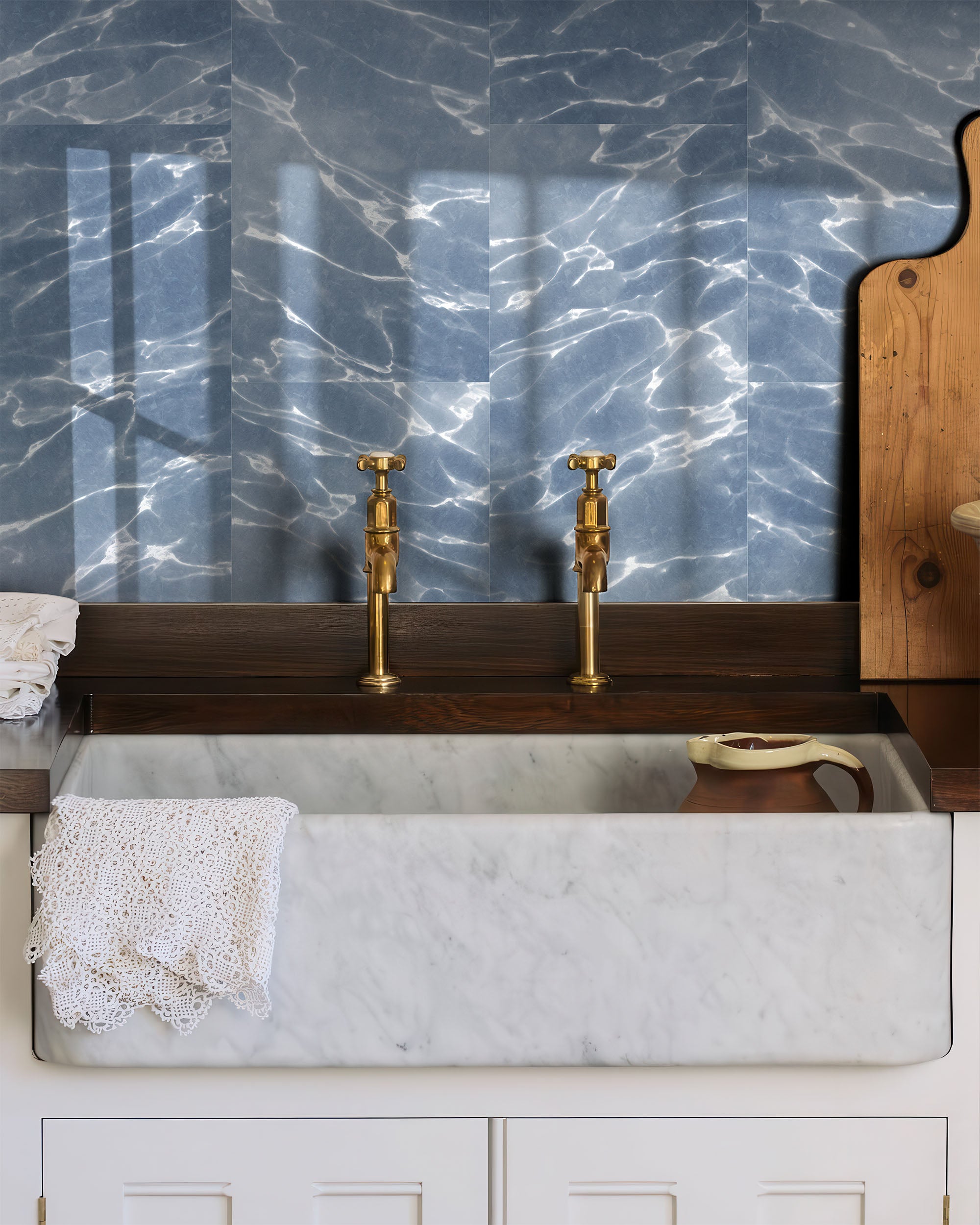 MARBLE PANEL WALLPAPER