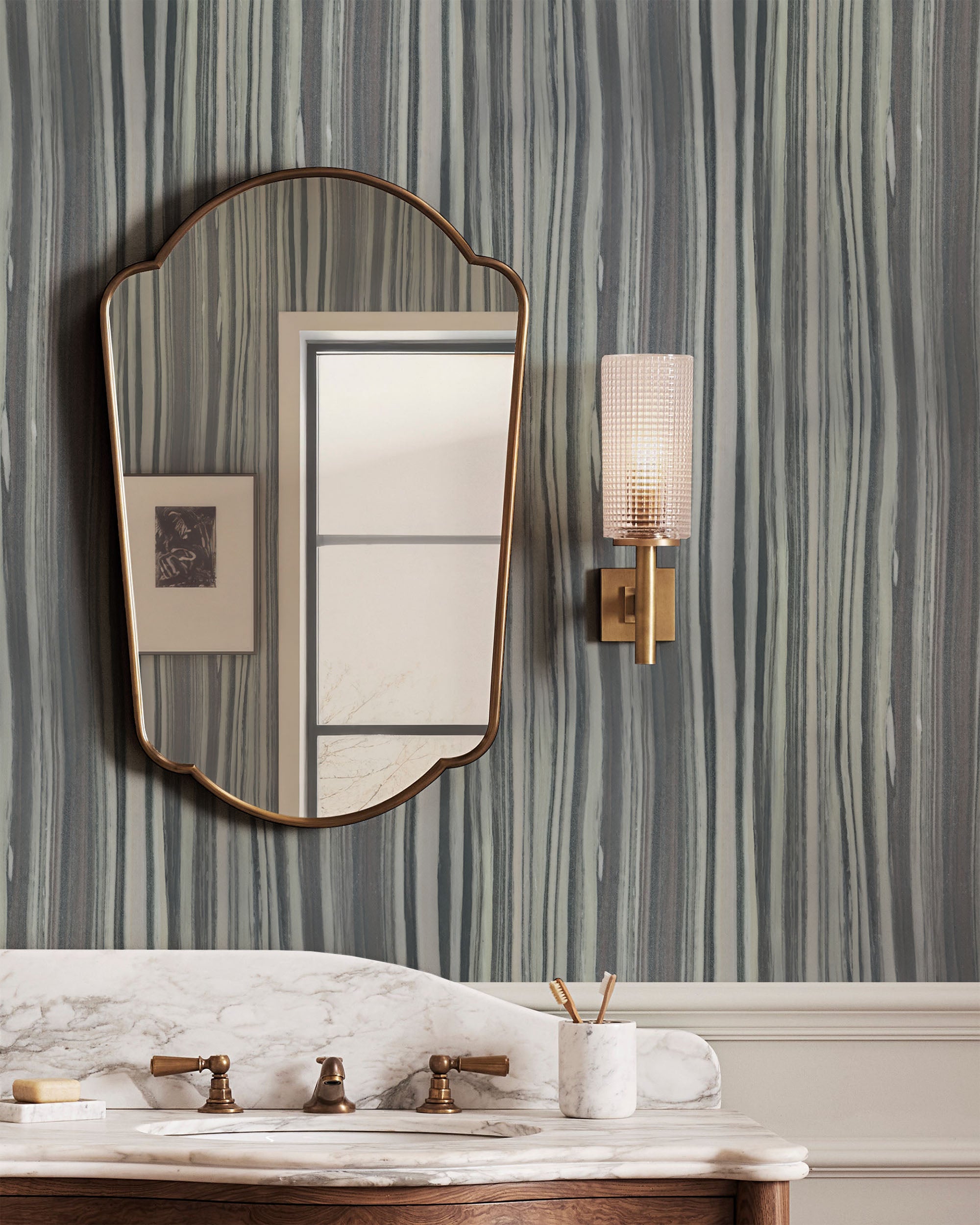 阿拉贝斯卡托科尔基亚大理石壁纸