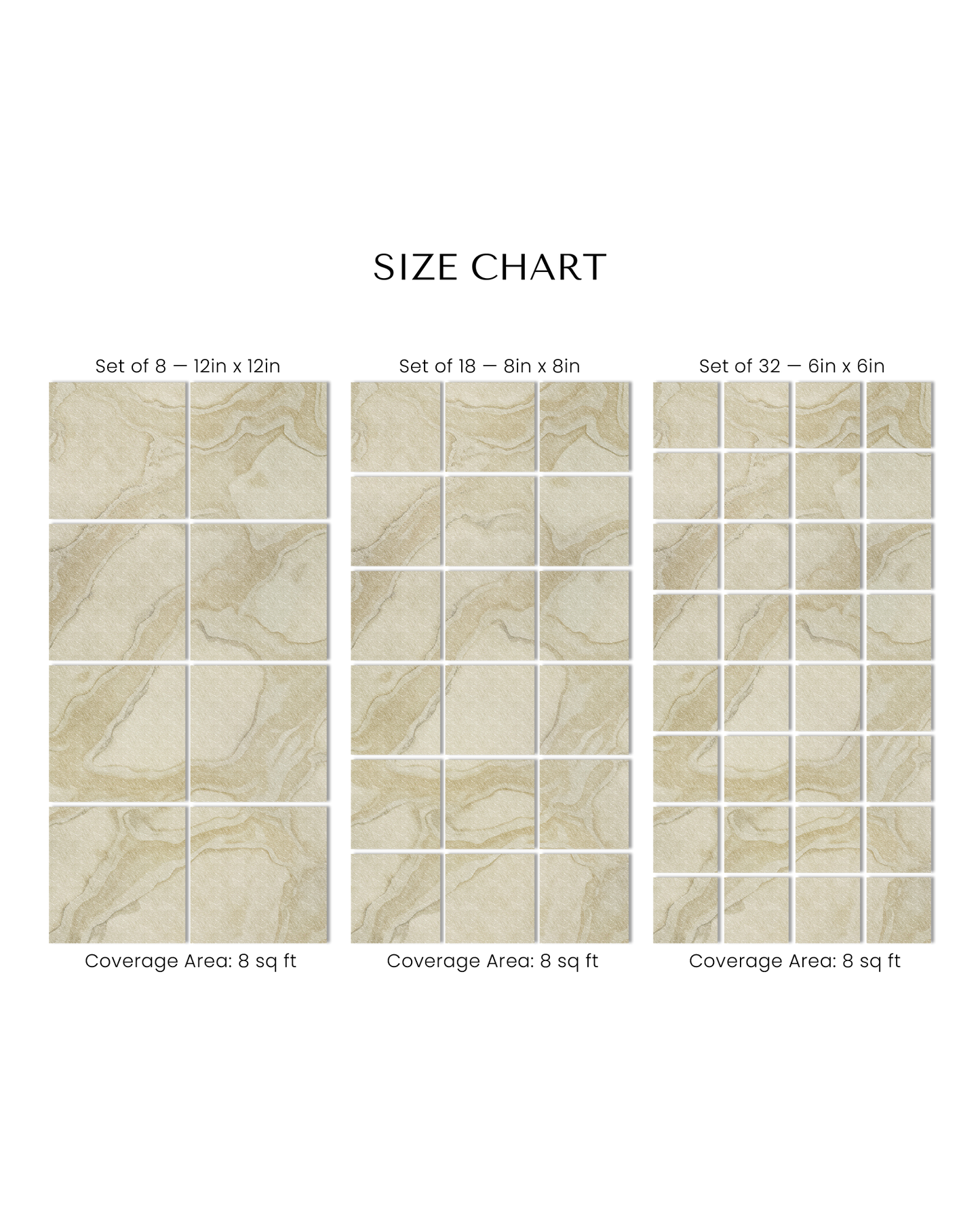 MARBLE TILE DECALS