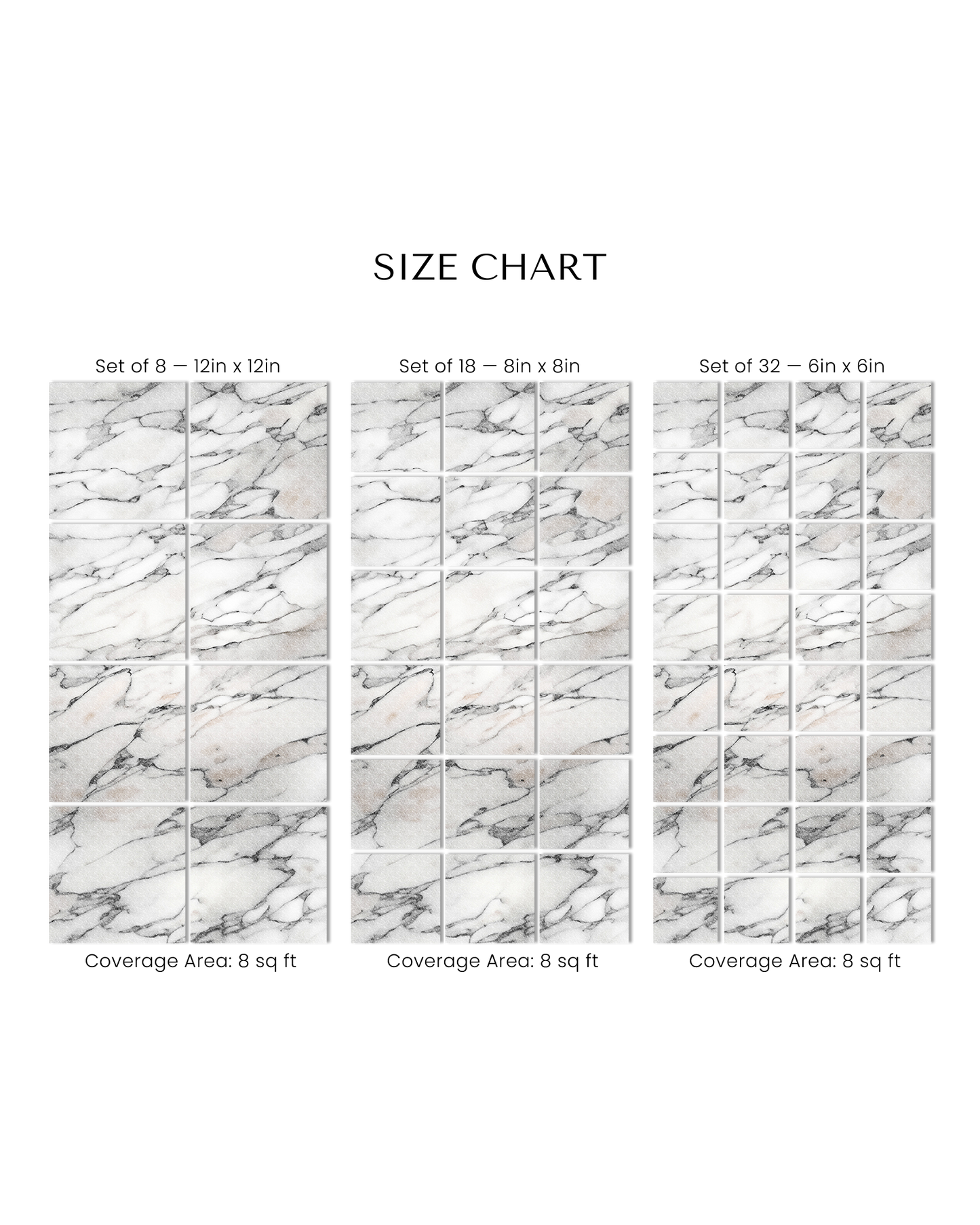 MARBLE TILE DECALS